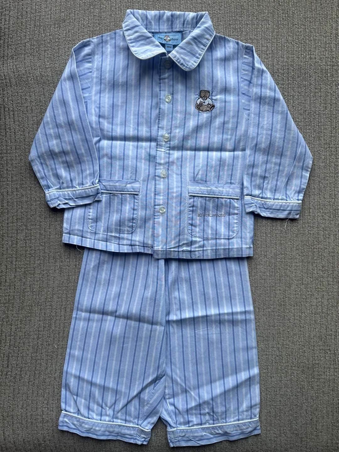 River Woods Baby Pyjamas Size 18M