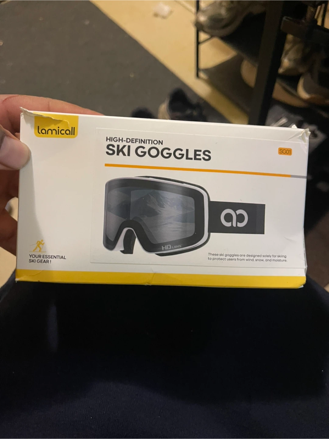 Lamicall High-Definition Ski Goggles