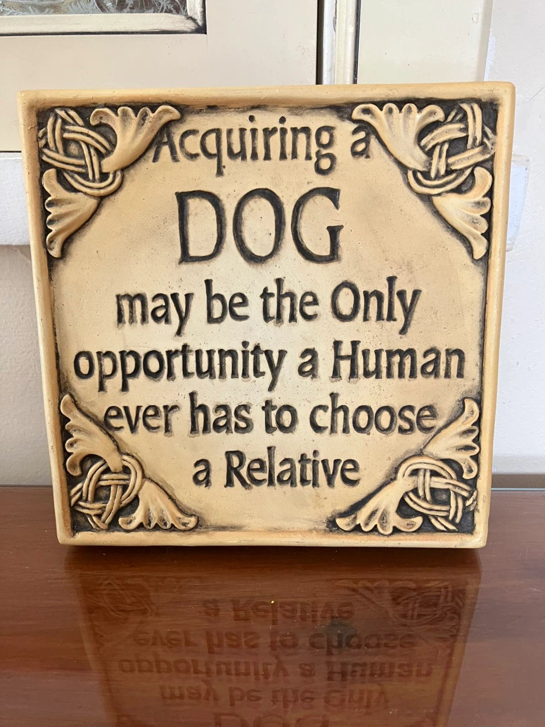 Dog Lover Quote Stone