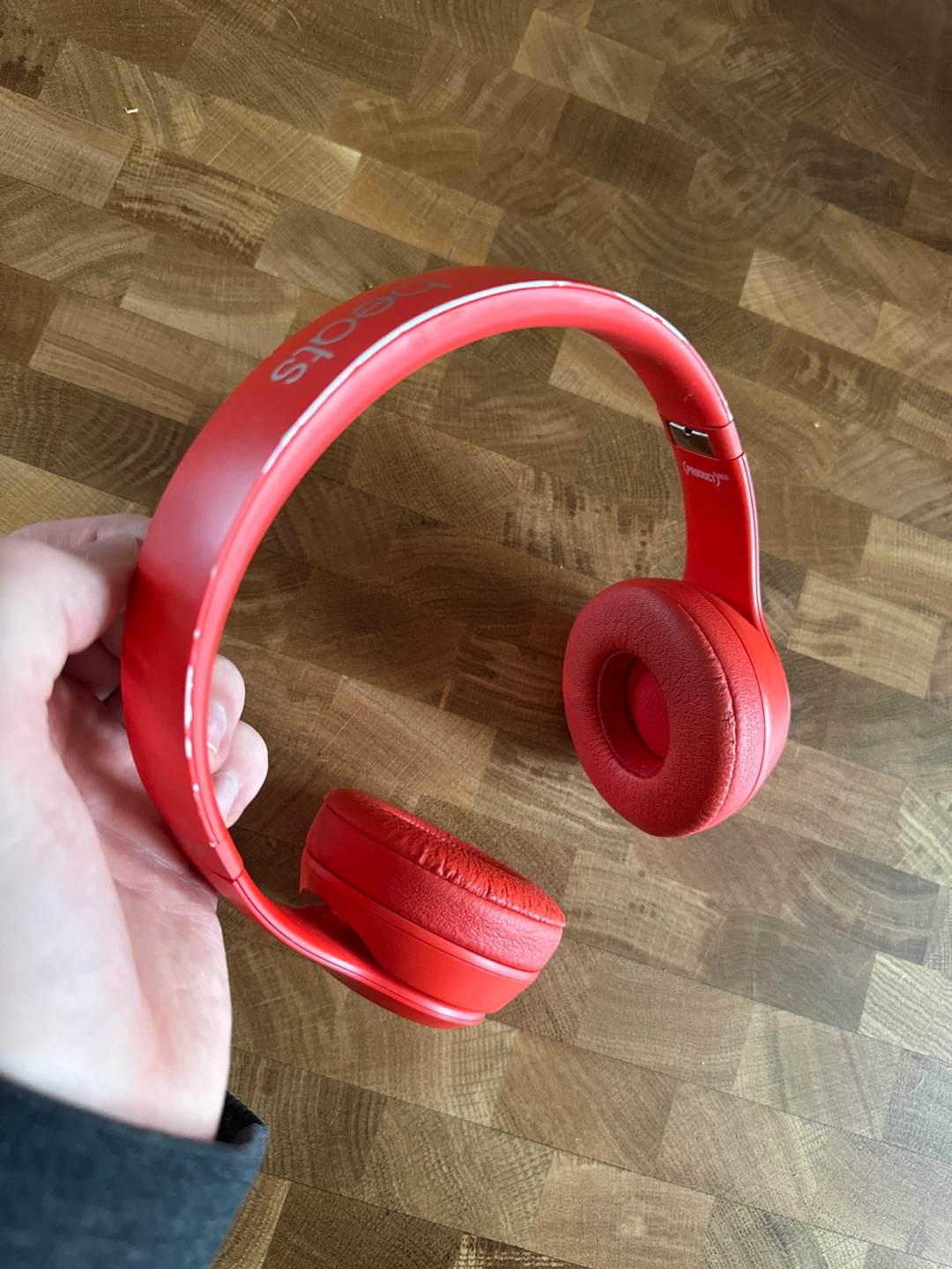 Beats Solo3 Wireless Headphones - Red - photo 3