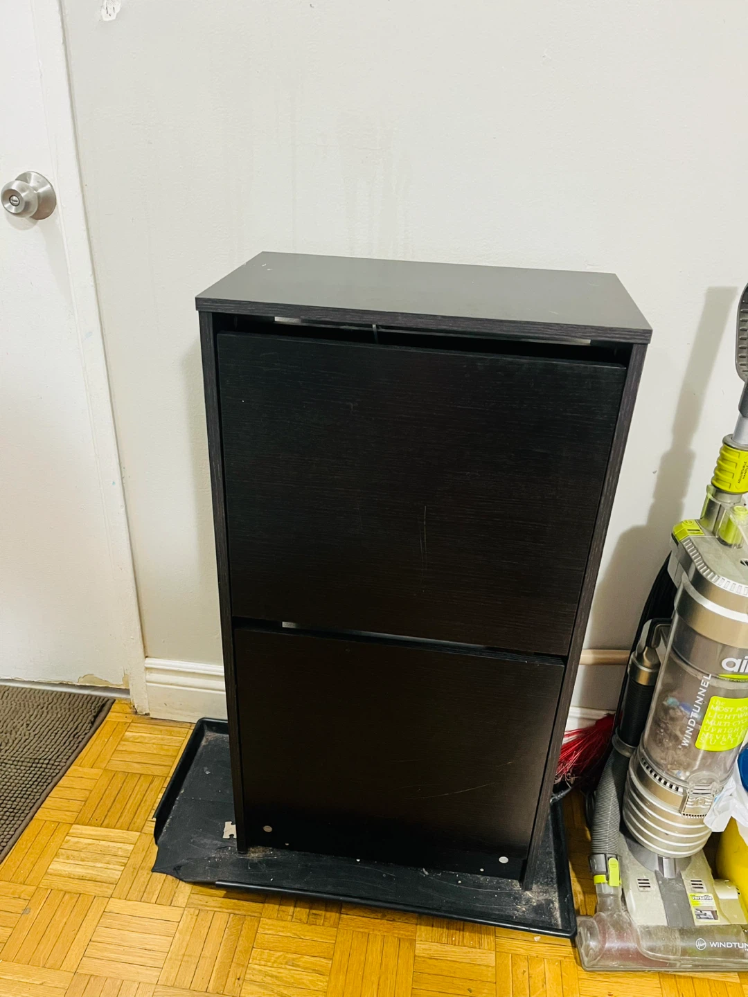 IKEA BISSA Shoe Cabinet - Black-Brown - photo 2