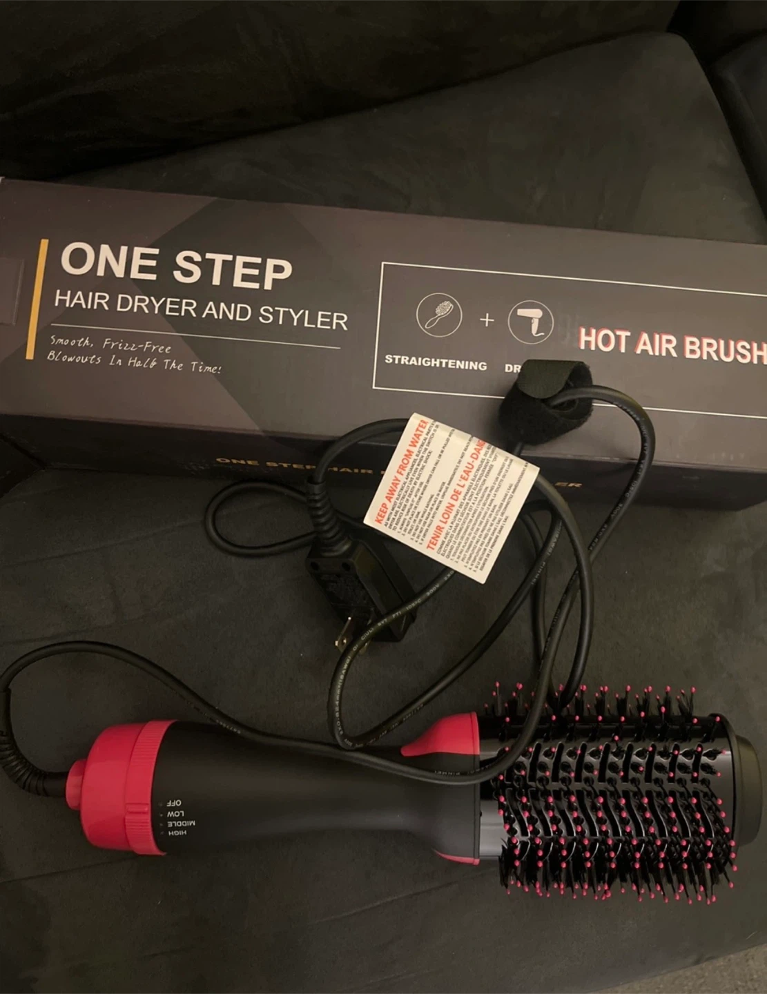 One Step Hair Dryer and Styler Hot Air Brush