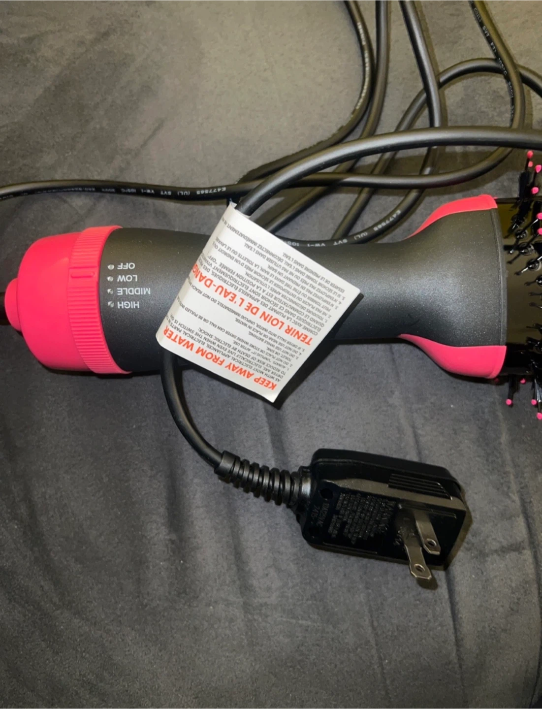 One Step Hair Dryer and Styler Hot Air Brush - photo 3