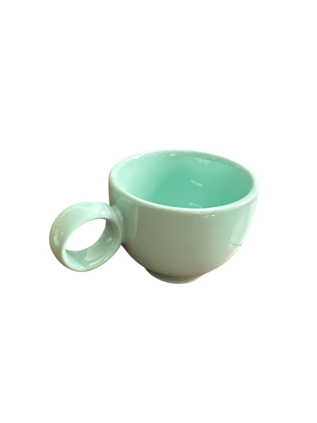 Tiffany Blue/Mint Teacup and Saucer Set - photo 3