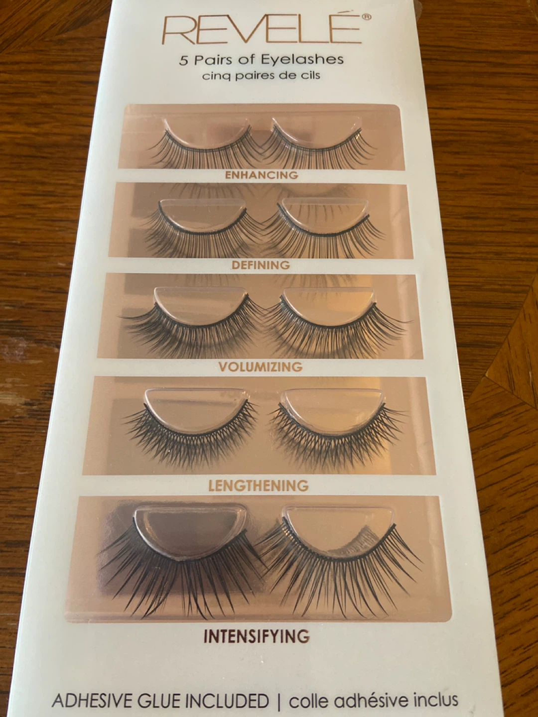 REVELE 5 Pairs of False Eyelashes
