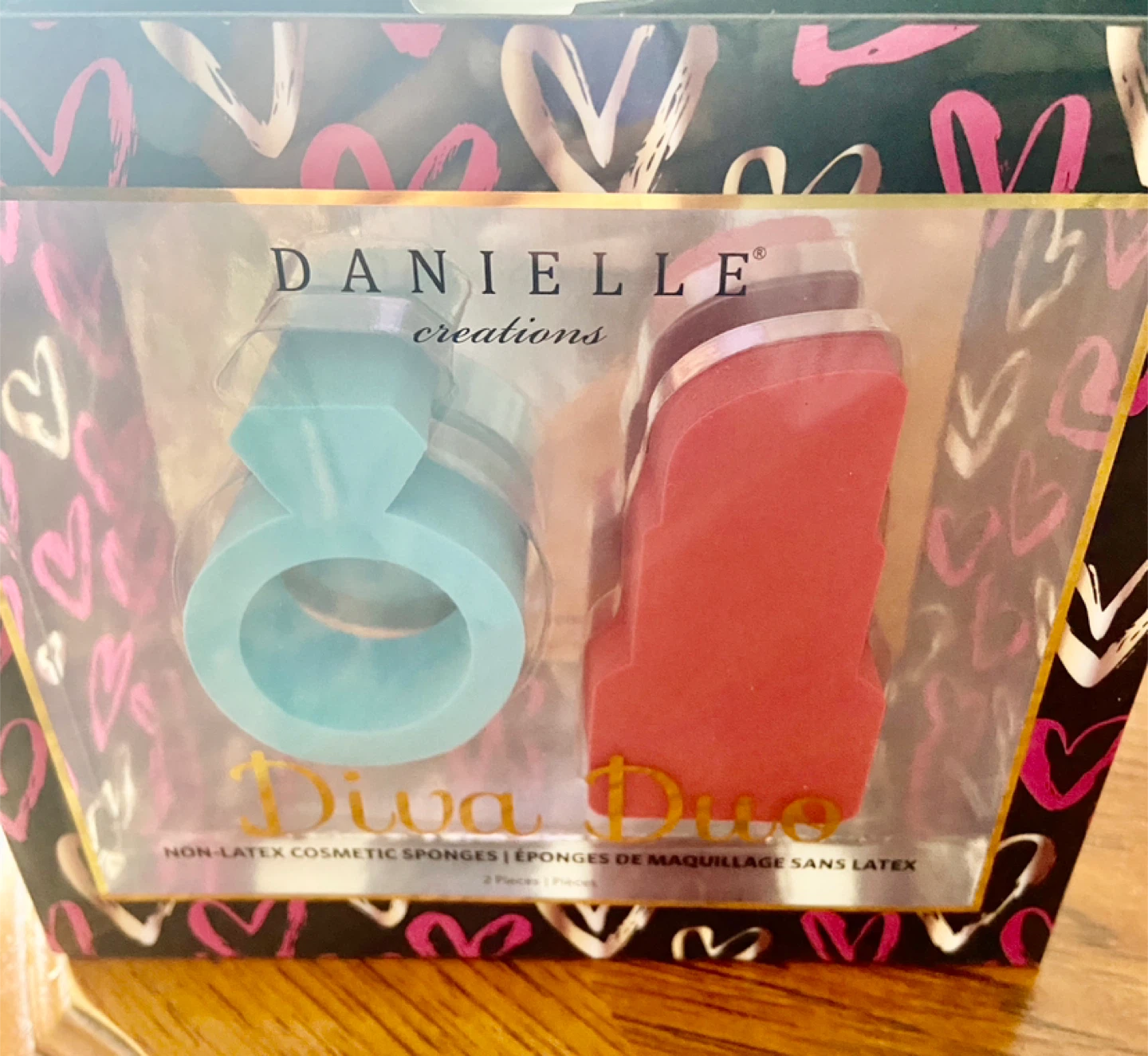 Danielle Creations Diva Duo Cosmetic Sponges (2 Pieces)