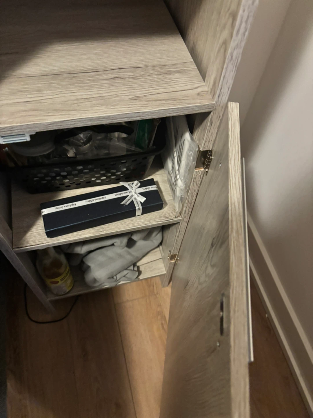 Tall Storage Cabinet with Shelves and Doors - photo 4