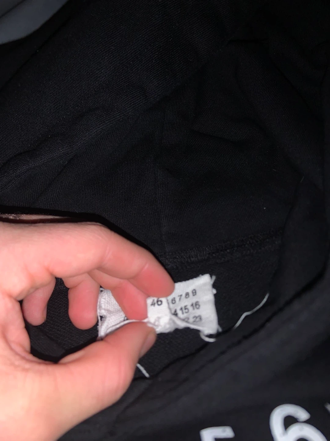 Maison Martin Margiela Paris Black Hoodie - photo 3