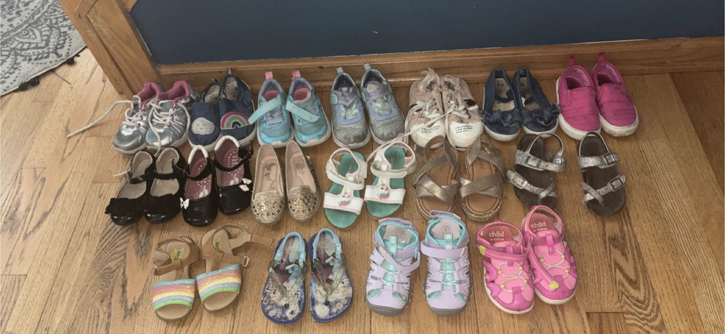 Assorted Toddler Girls' Shoes