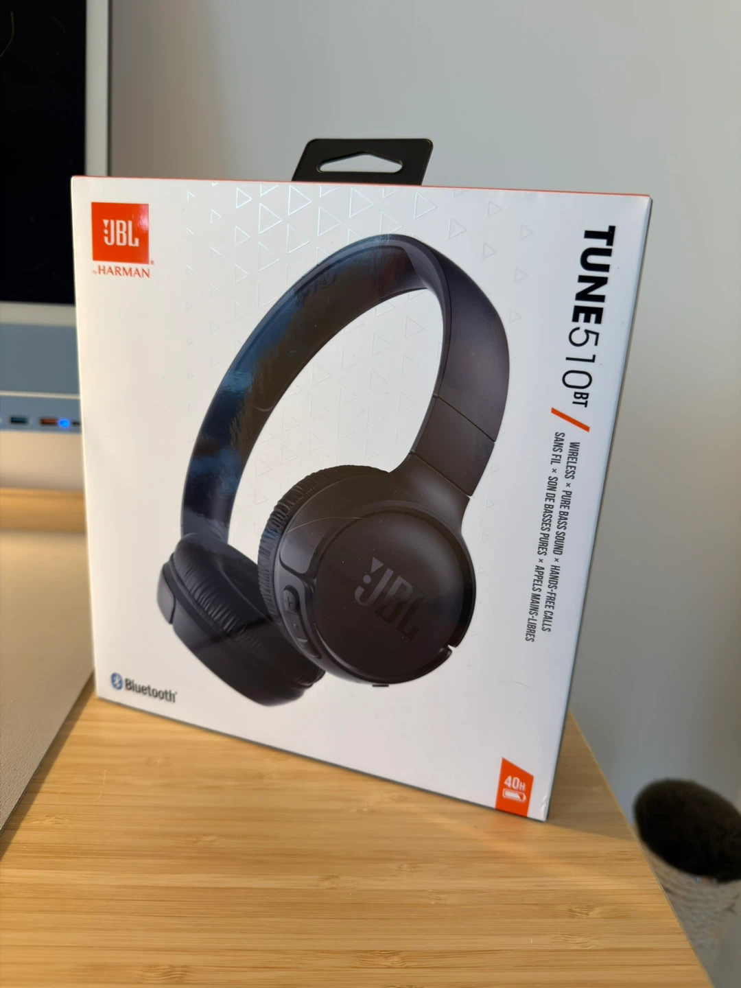 JBL tune 510bt wireless on-ear headphones - photo 2