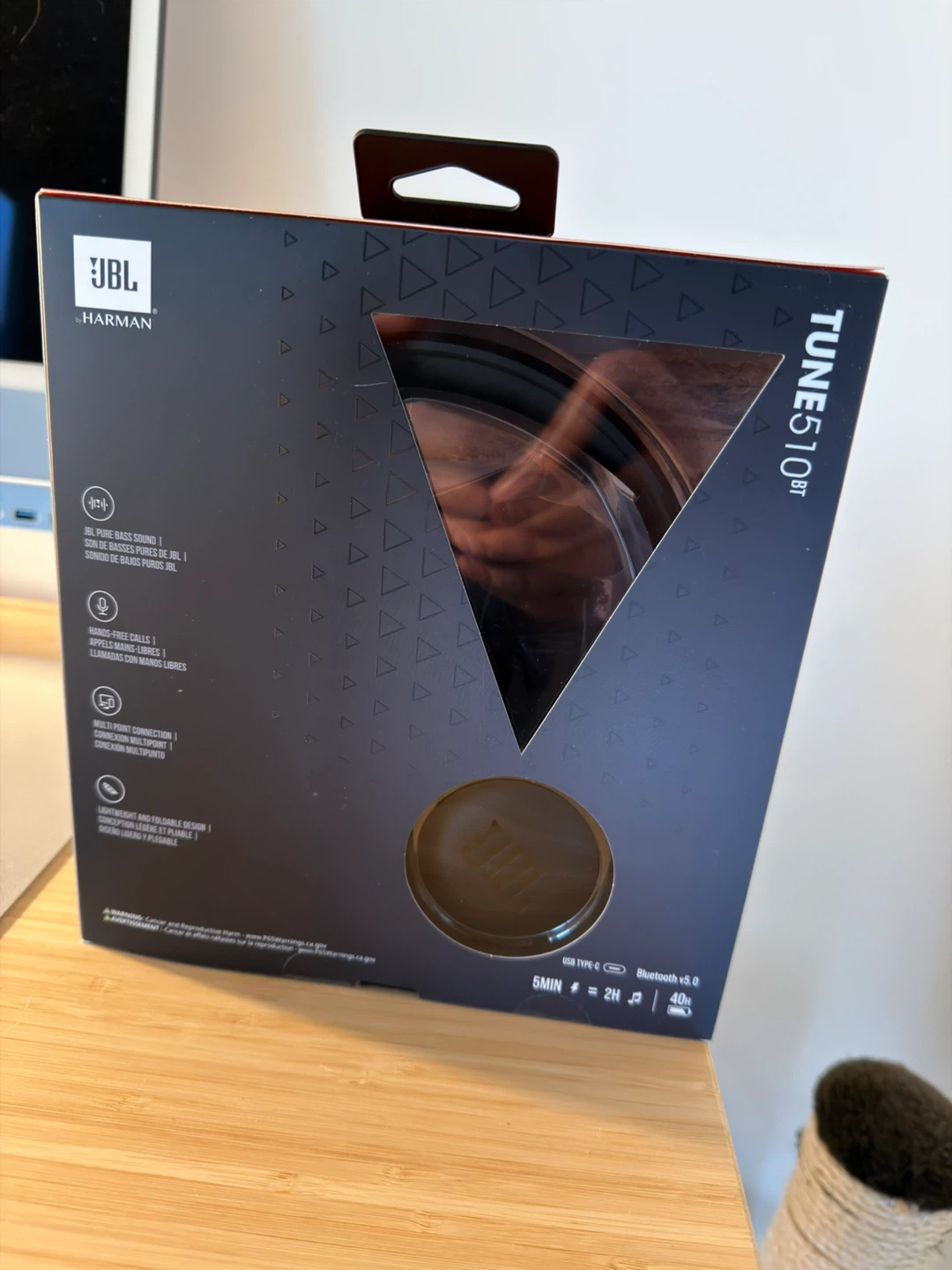 JBL tune 510bt wireless on-ear headphones - photo 3