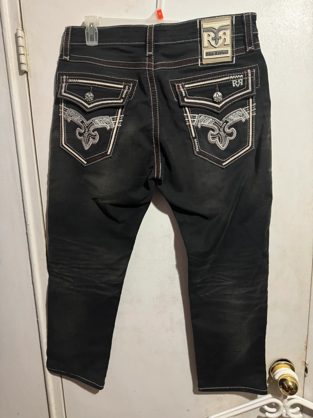 Rock Revival Black Jeans - Men's Size 34