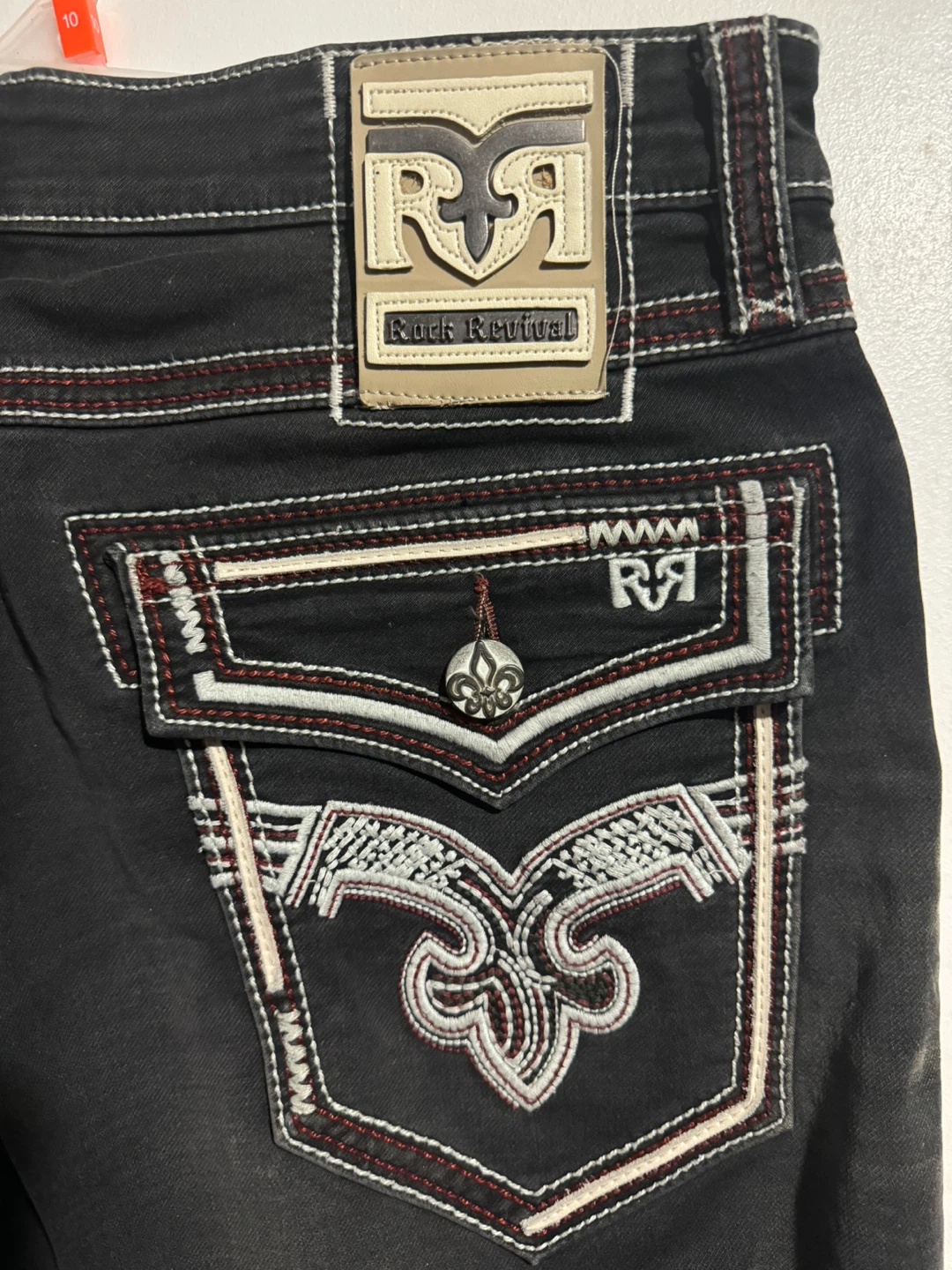 Rock Revival Black Jeans - Men's Size 34 - photo 2