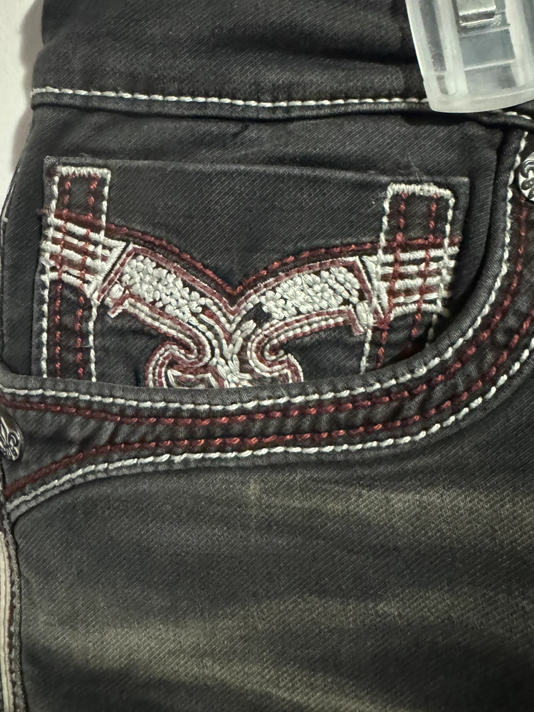 Rock Revival Black Jeans - Men's Size 34 - photo 4