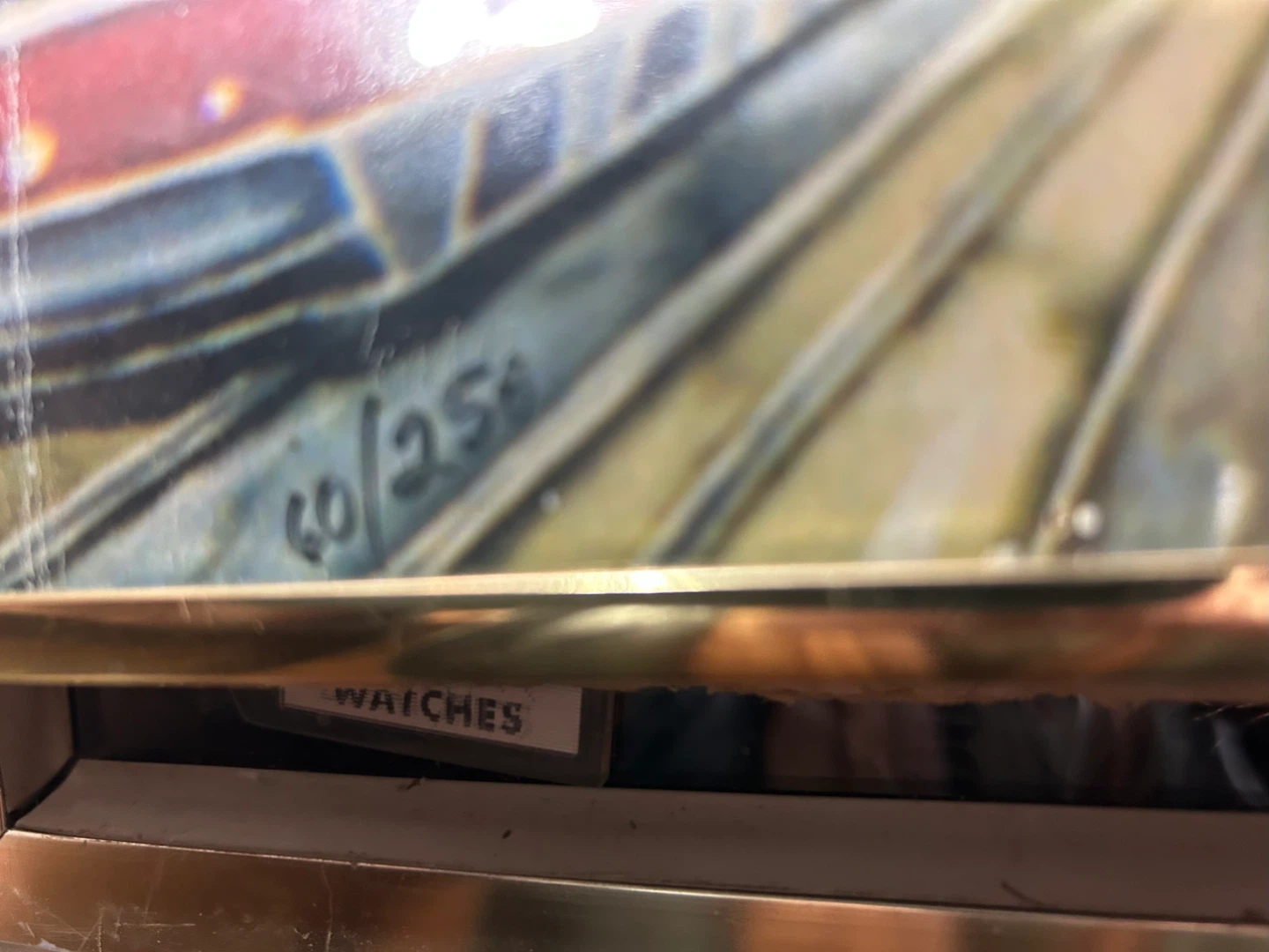 Framed Artwork - Toronto Streetcar Scene - photo 2