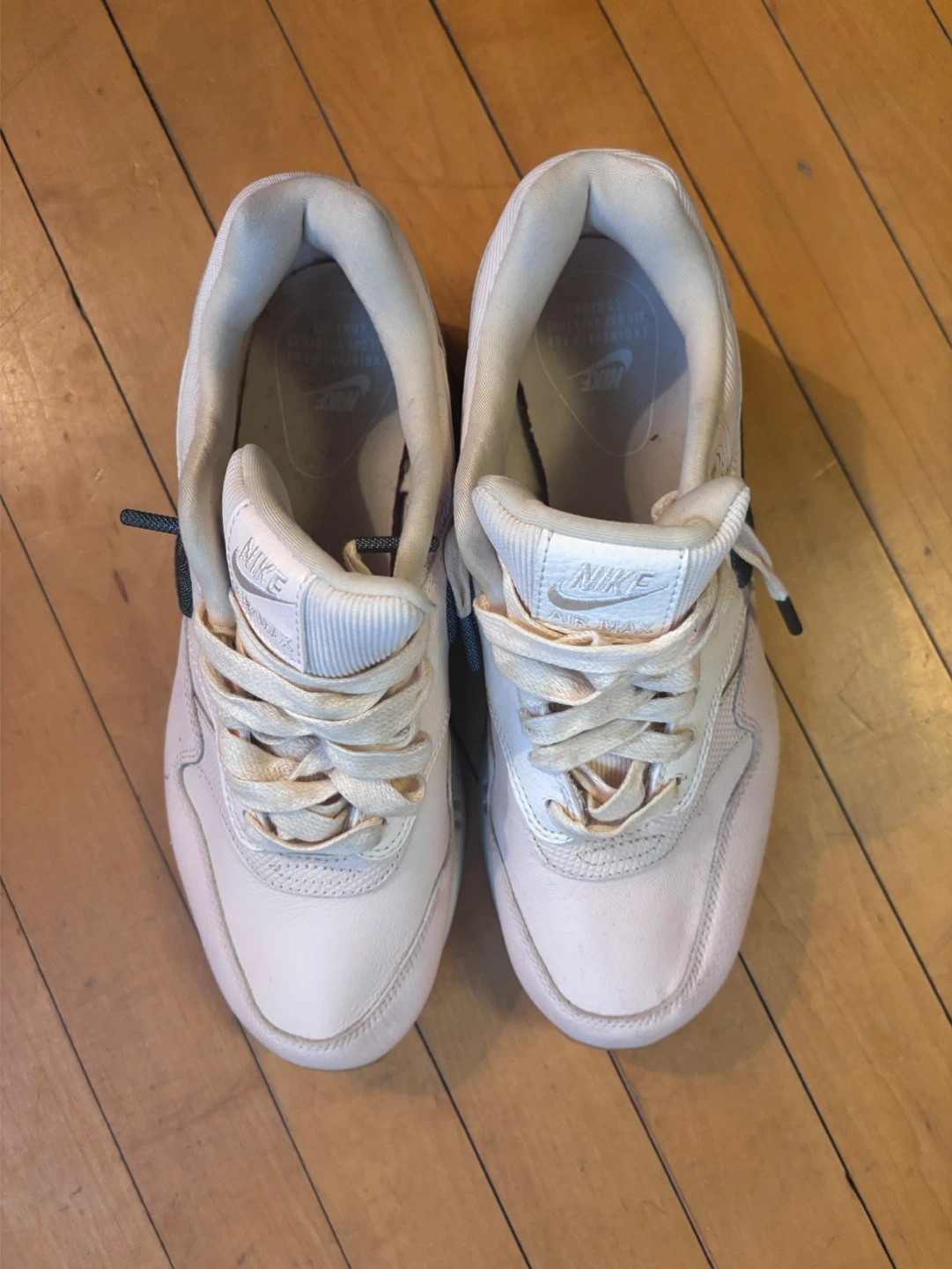 Nike Air Max 1 Sneakers - US Women's 9 - Pink/White