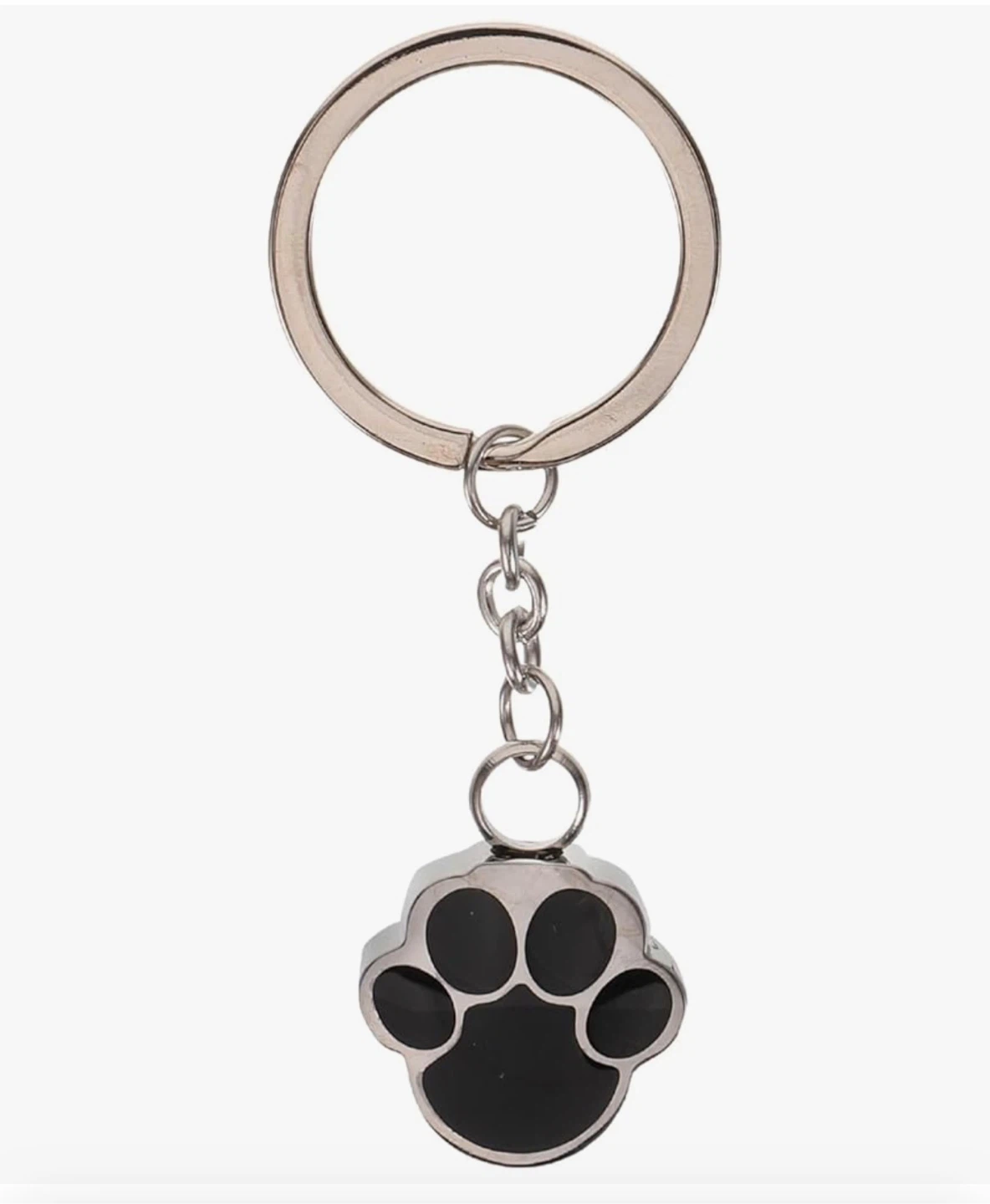 Pet paw print key chain, new