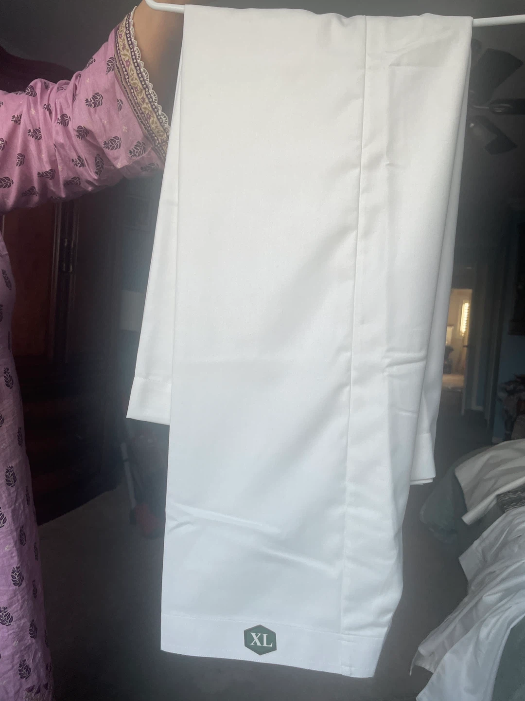 Versa White Kurta Shalwar Set with Vest - XL - photo 2