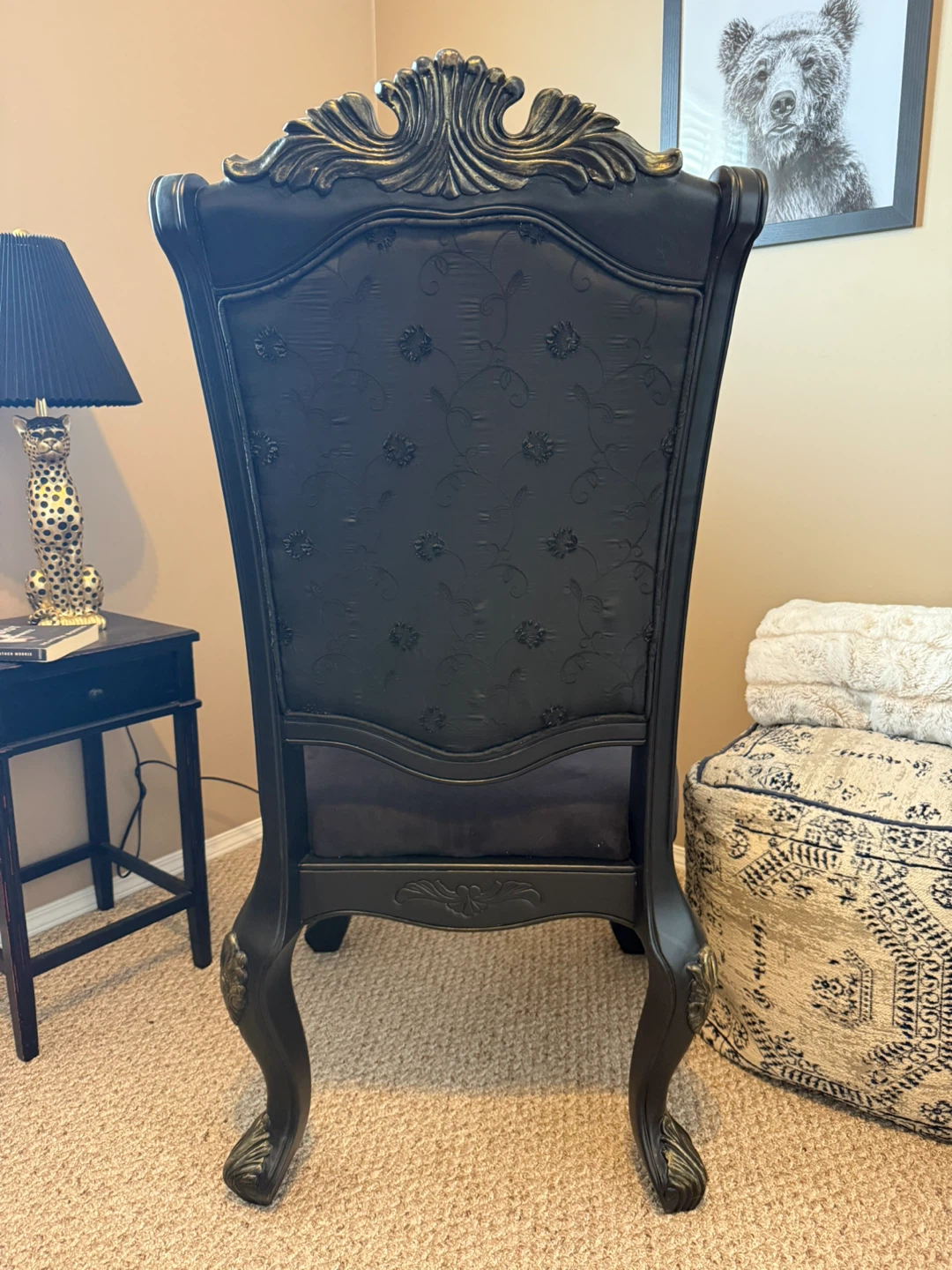 Steampunk Owl Accent Chair - photo 3