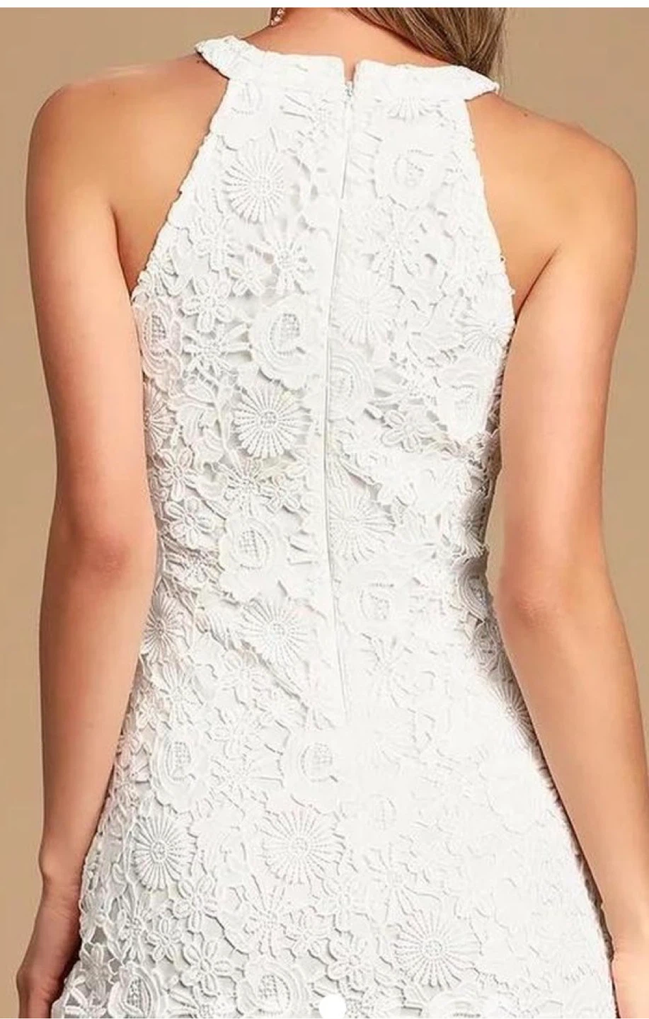 Only worn once. Xs floral lace dress - photo 5