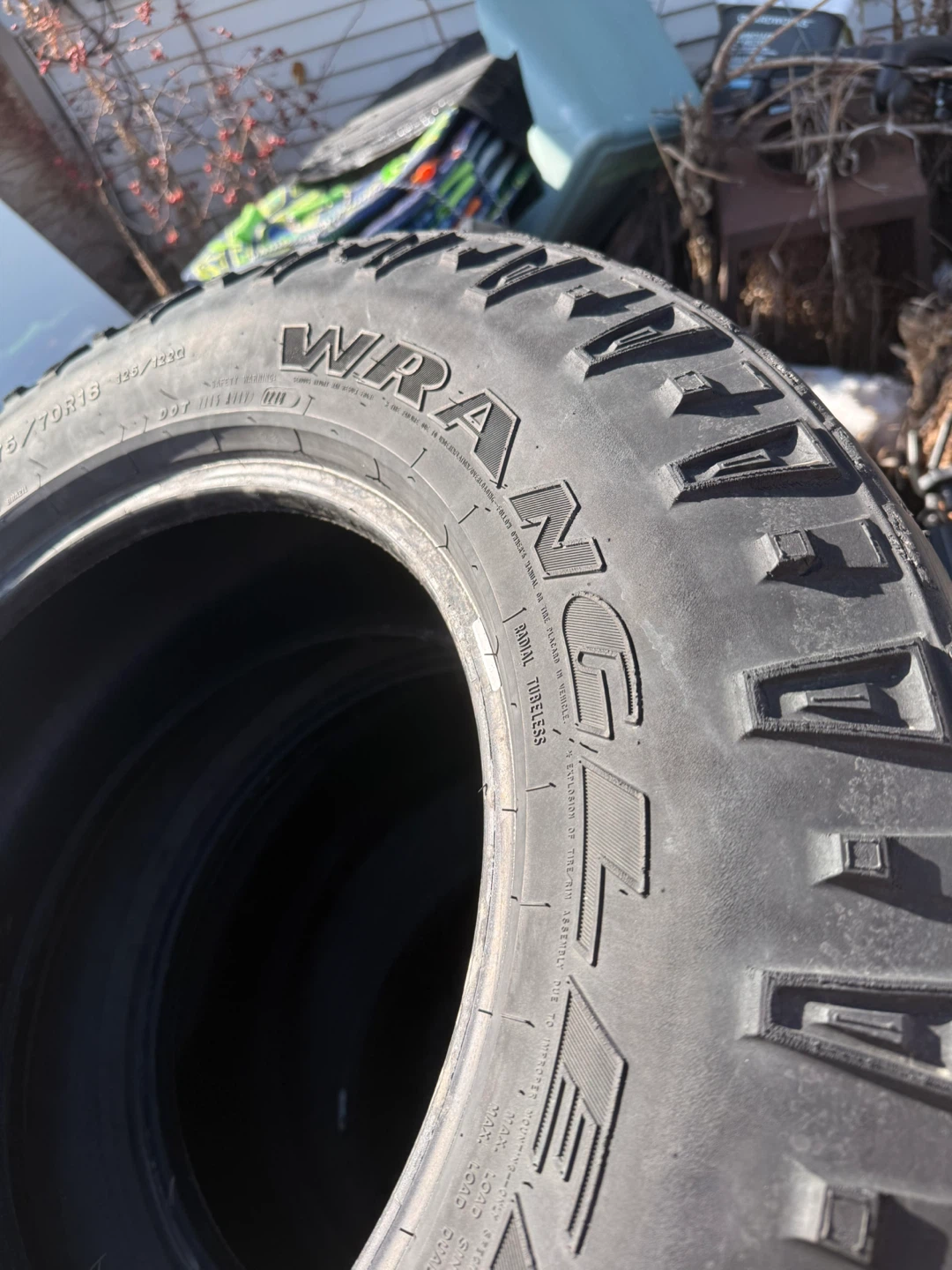 Goodyear Wrangler LT275/70R18 All-Terrain Tires (Set of 4) - photo 4