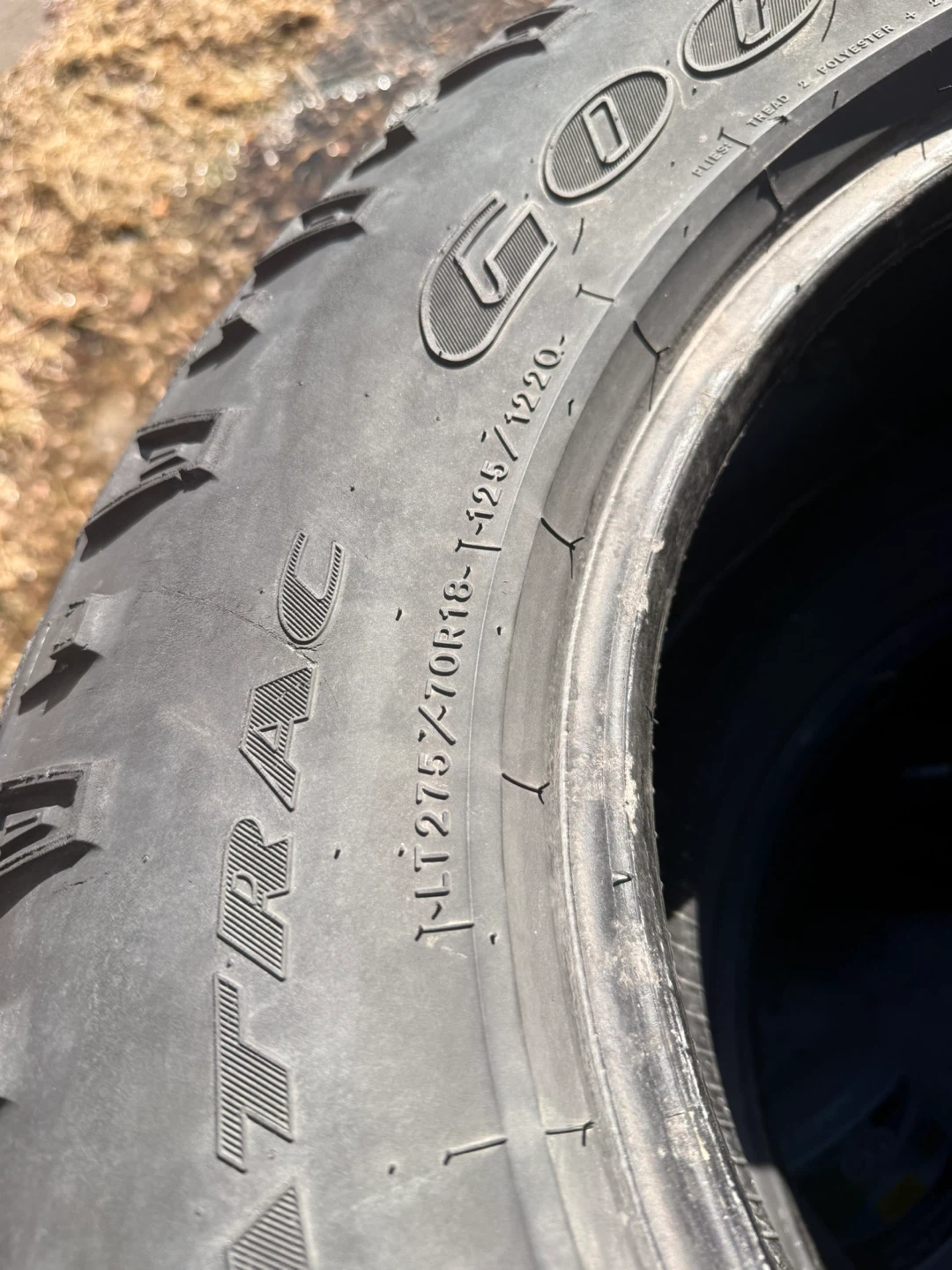 Goodyear Wrangler LT275/70R18 All-Terrain Tires (Set of 4) - photo 2