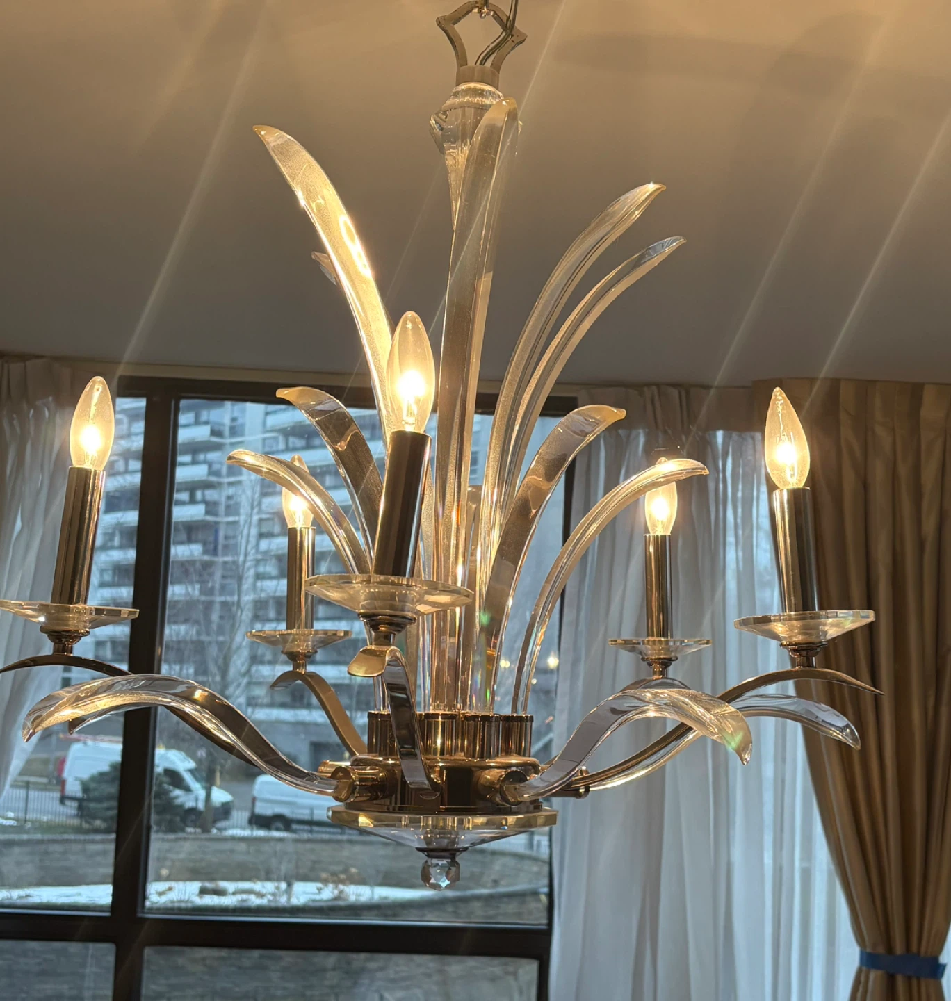 Art Deco Style Chandelier