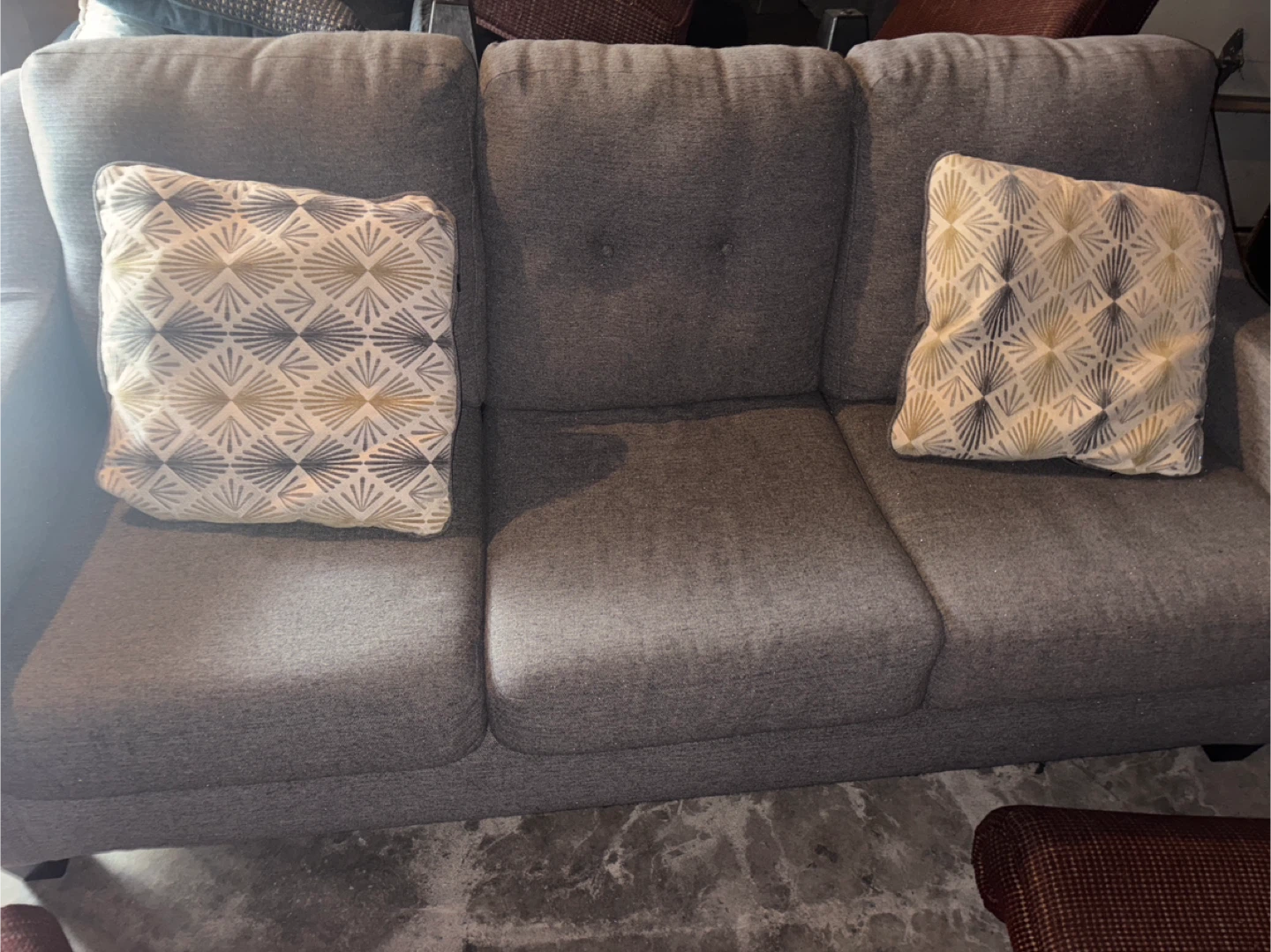 Couch $40 firm garage sale today 5/10/26 . 3324 n kostner - photo 3
