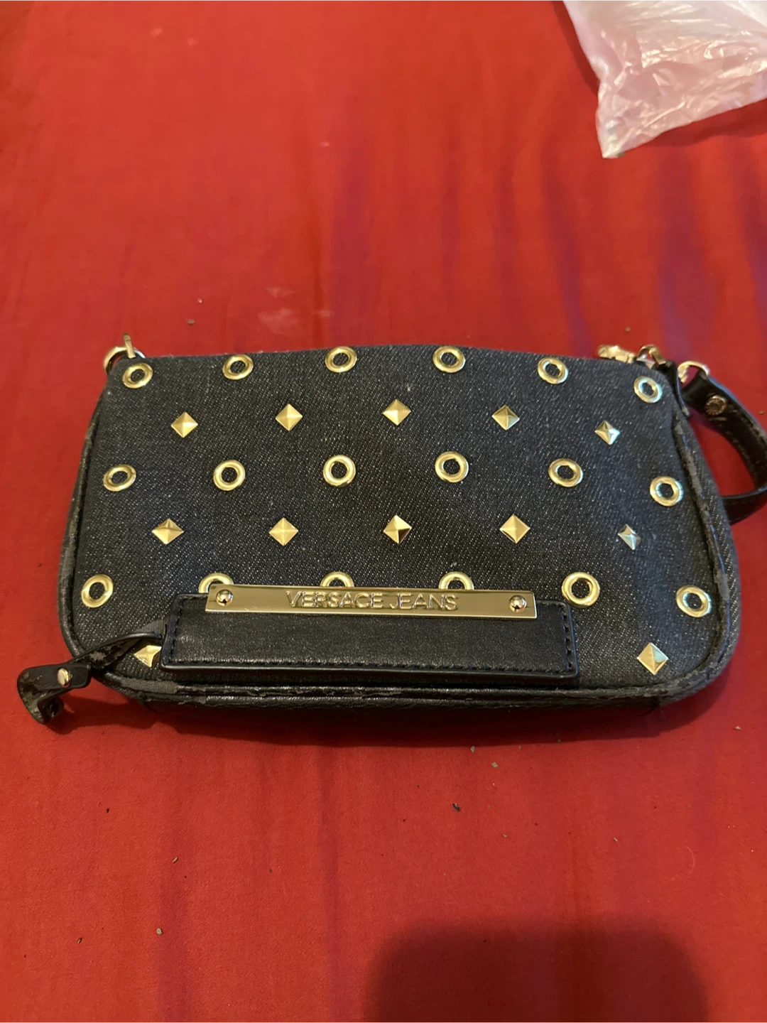 Versace Jeans small clutch 9”