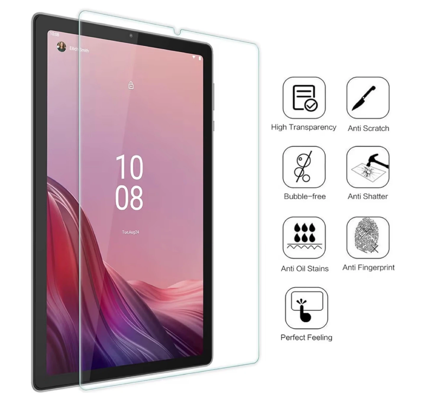 2pc screen protector Lenovo Tab M9. 9”compatible, new - photo 2