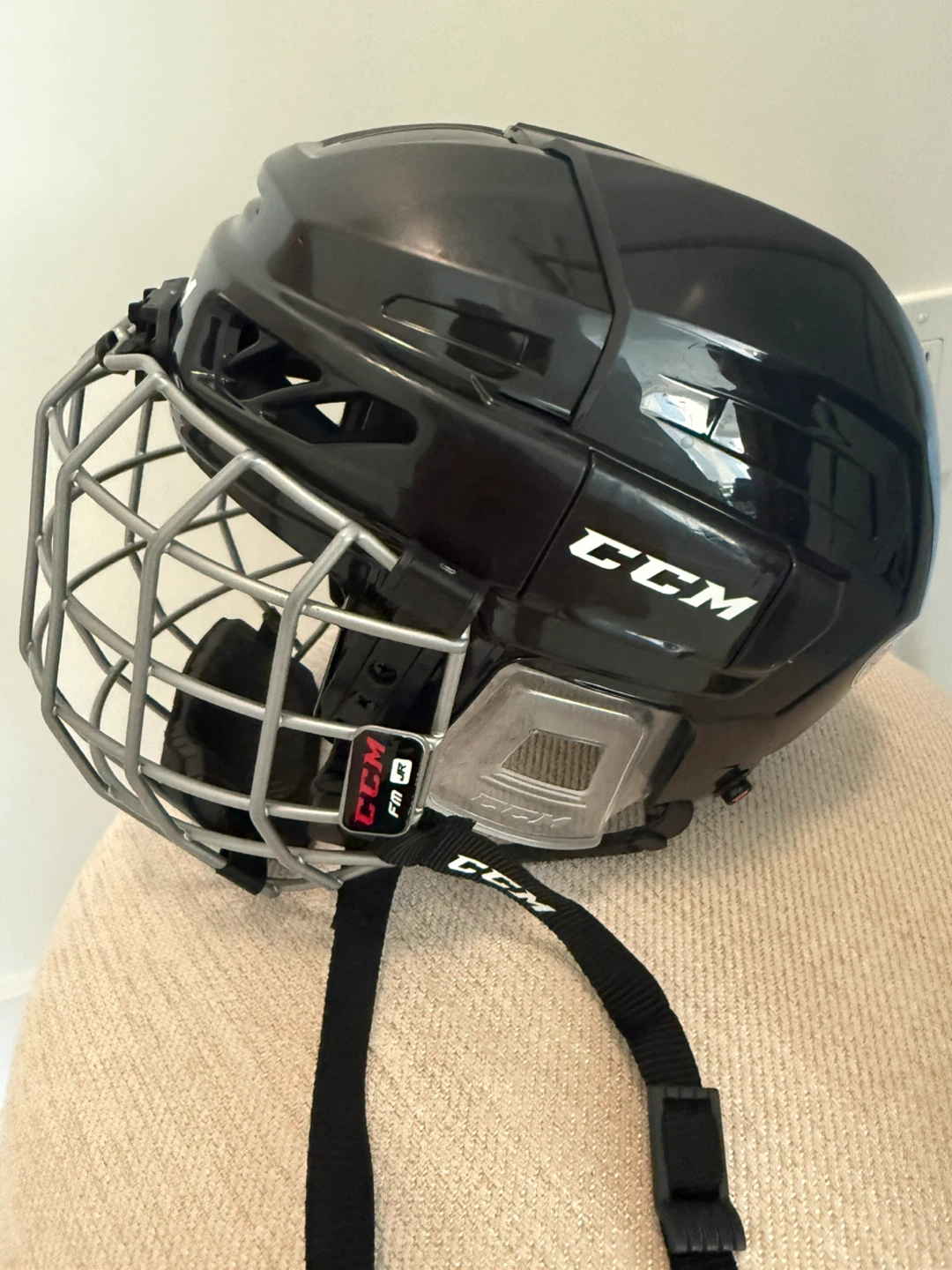CCM Youth Junior Hockey Helmet with Cage