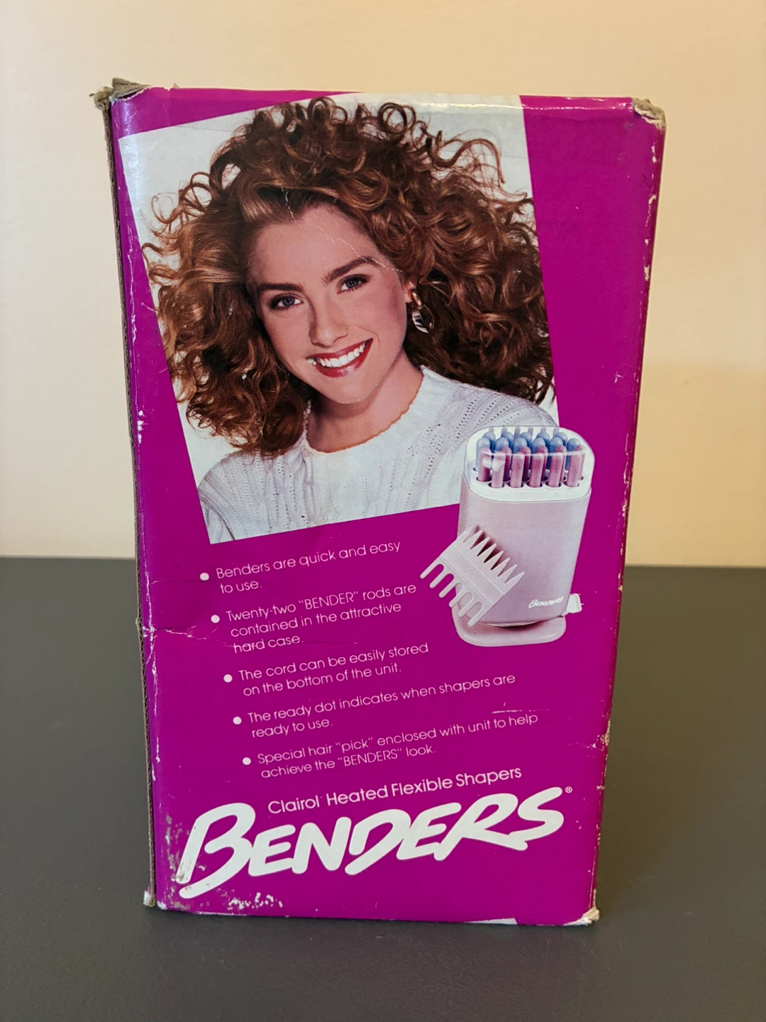 Clairol Benders Heated Flexible Hair Shapers Set with Hard Case - photo 4