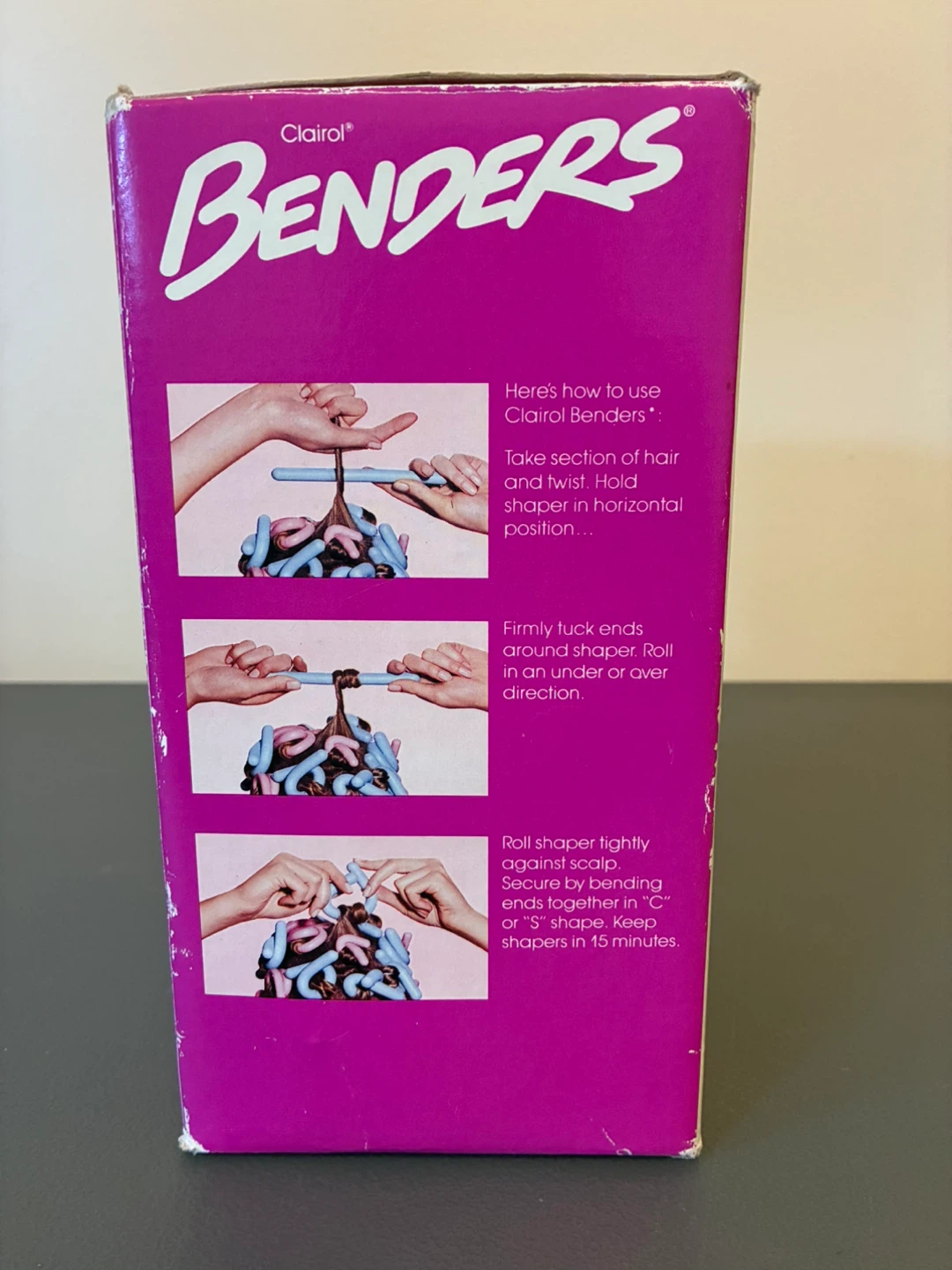Clairol Benders Heated Flexible Hair Shapers Set with Hard Case - photo 3