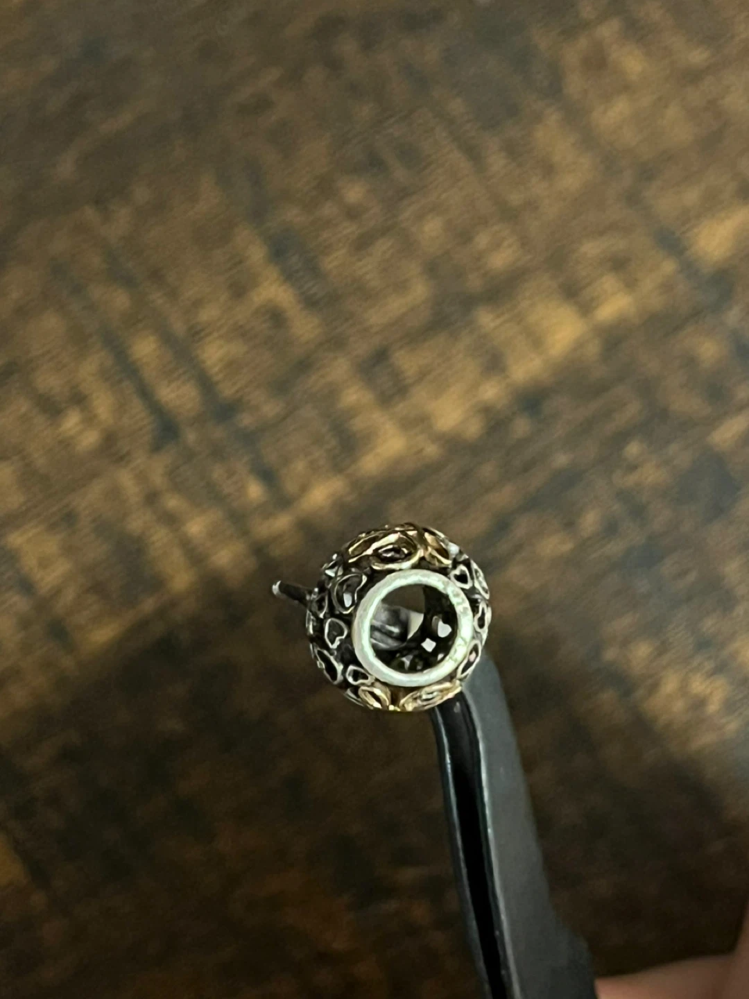 Pandora 14k gold and silver charm - photo 3