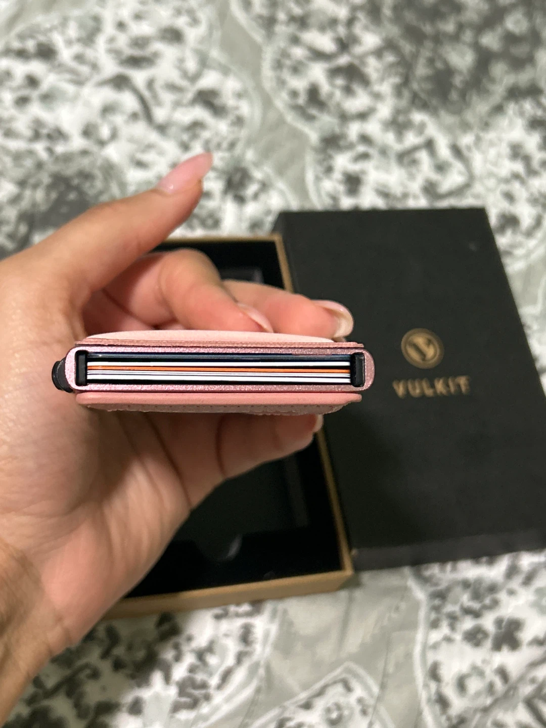 VULKIT Card Holder Pink - photo 4
