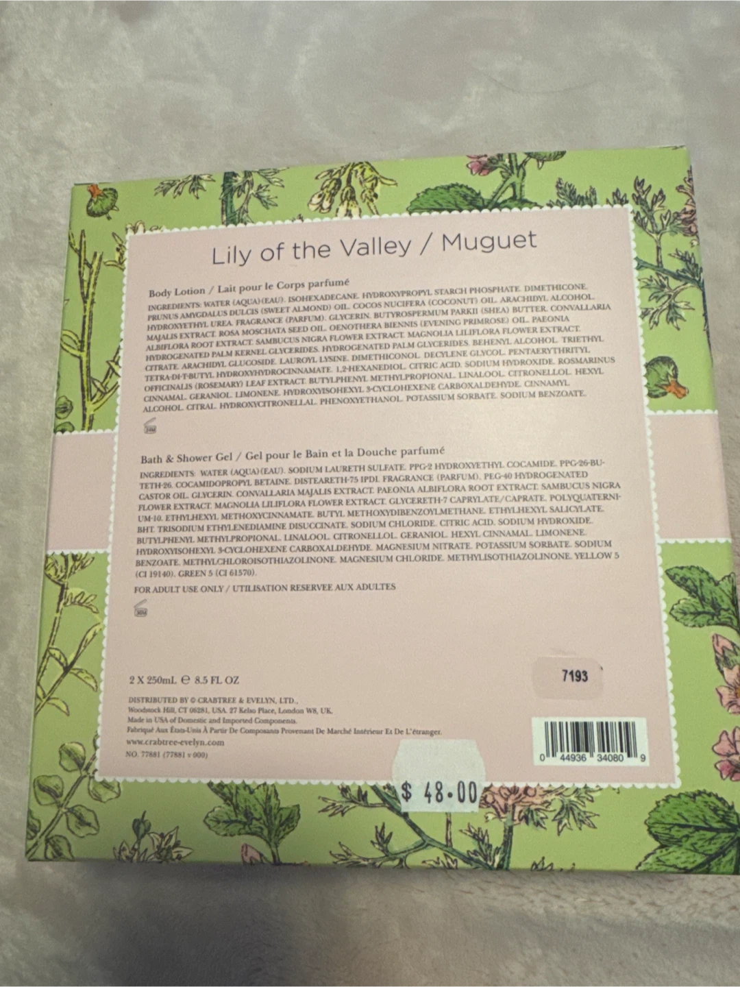 Crabtree & Evelyn  Lily of the Valley - photo 2