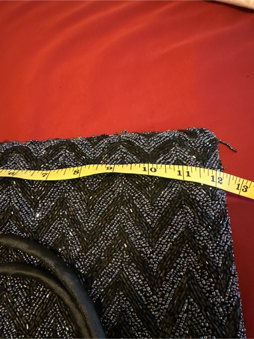 Vintage 12” beaded purse evening/formalor casual - photo 2