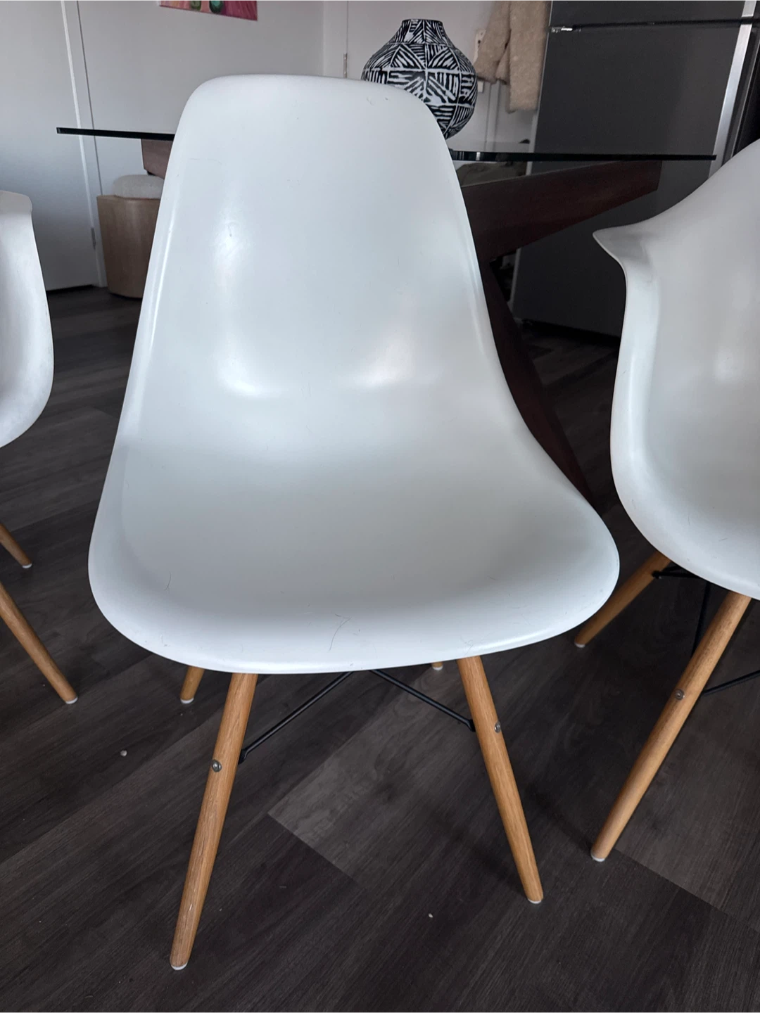3 dining chairs - photo 2
