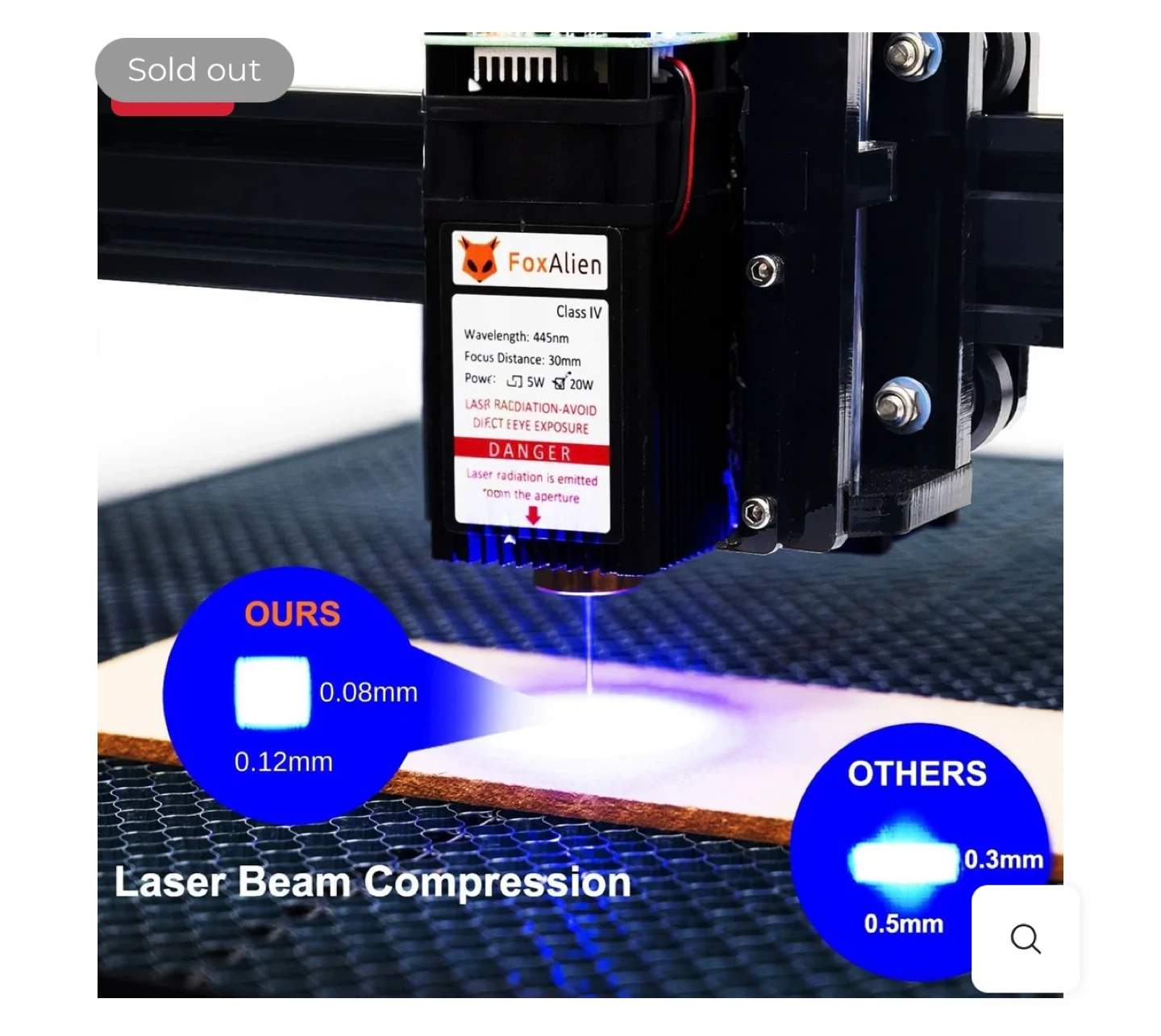 FoxAlien Laser Engraver - photo 4