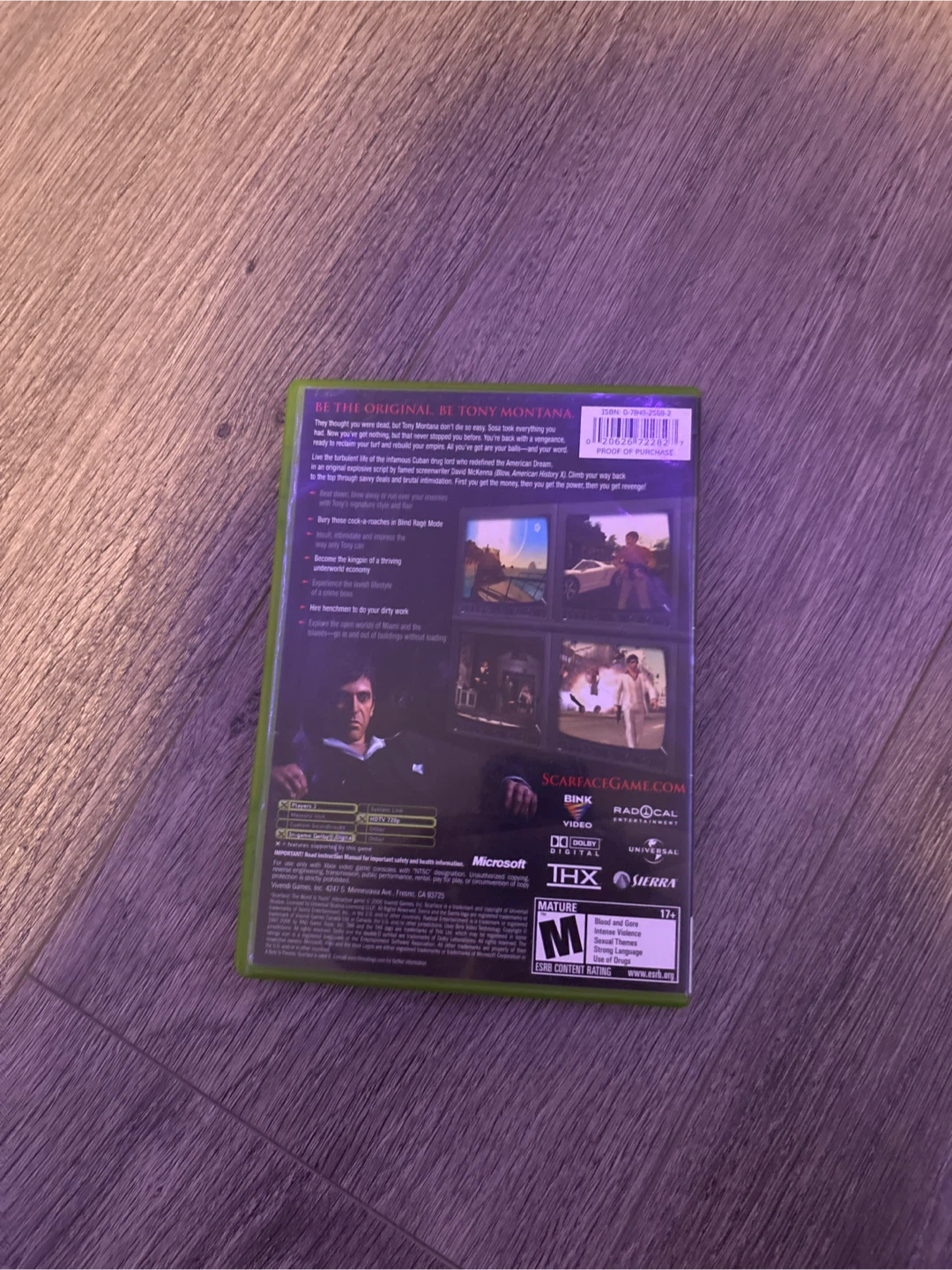 Scarface: The World Is Yours XBOX Video Game - photo 3