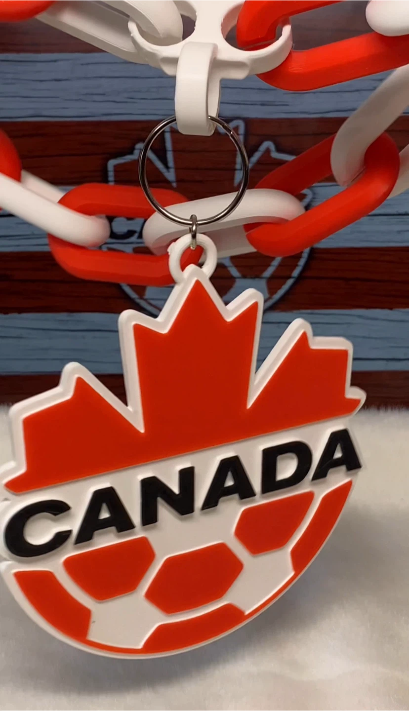 Canada Maple Leaf Soccer Necklace - photo 4