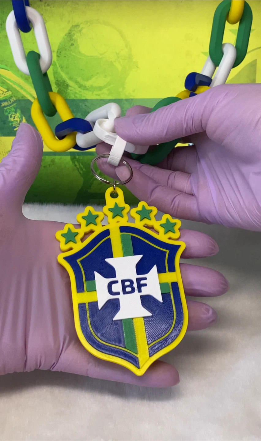 CBF Brazil National Football Team necklace - photo 2