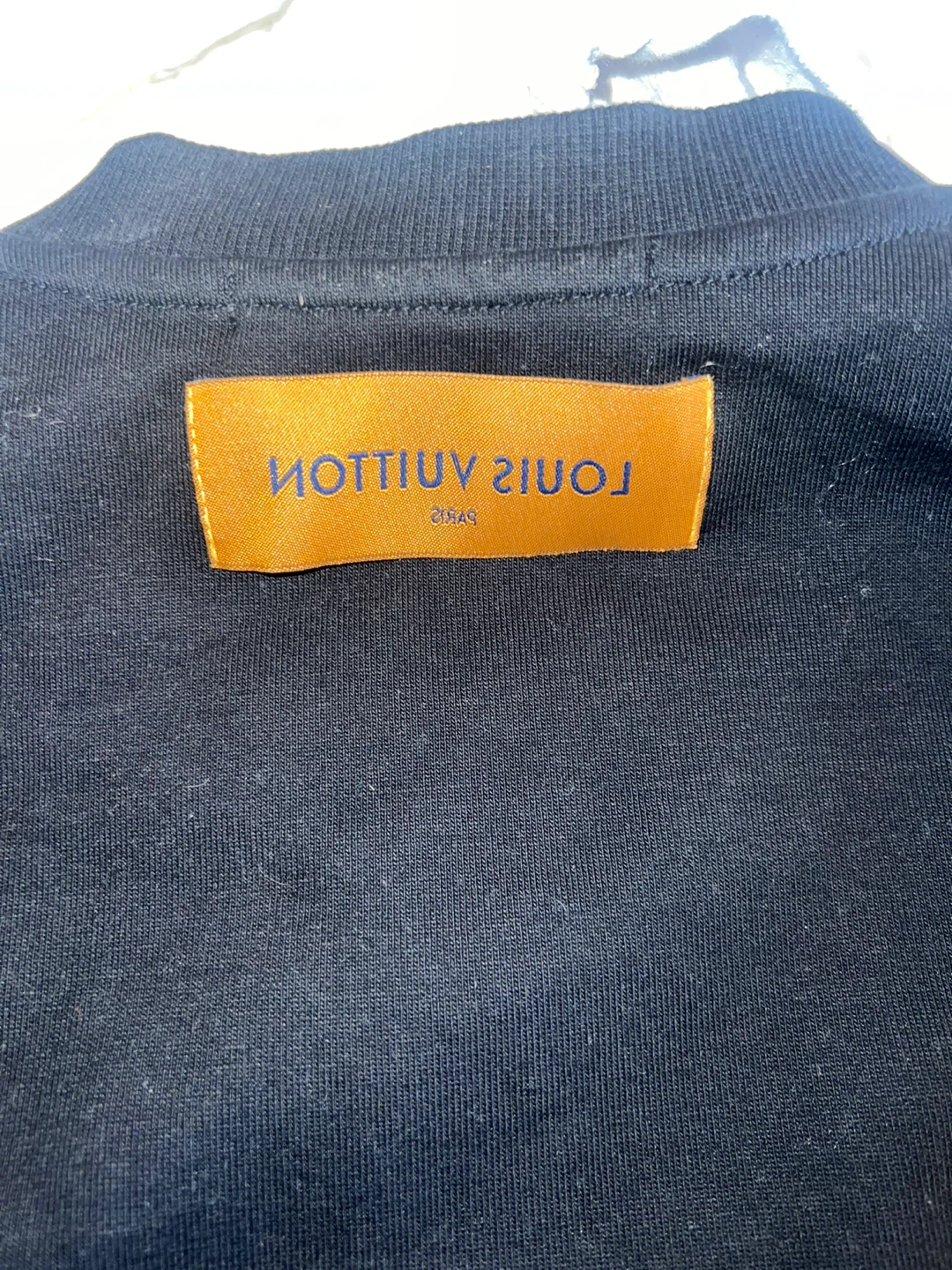Louis Vuitton Black Embroidered Crewneck Sweater
