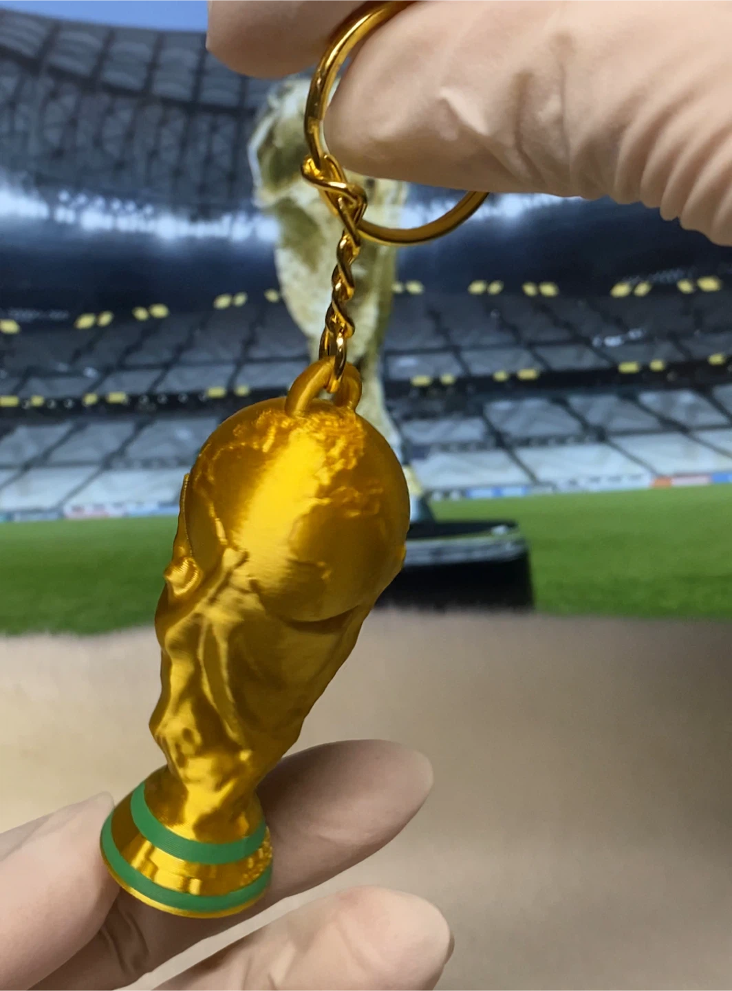 World Cup Trophy Keychain - photo 2