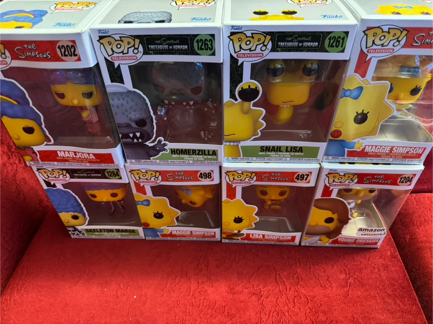 Funko Pop Simpsons 2 for $20