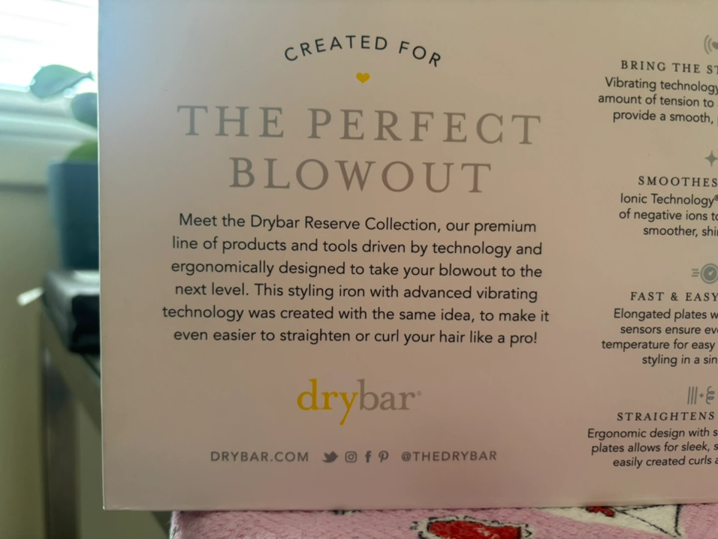 Drybar Reserve Vibrating Styling Iron - photo 2