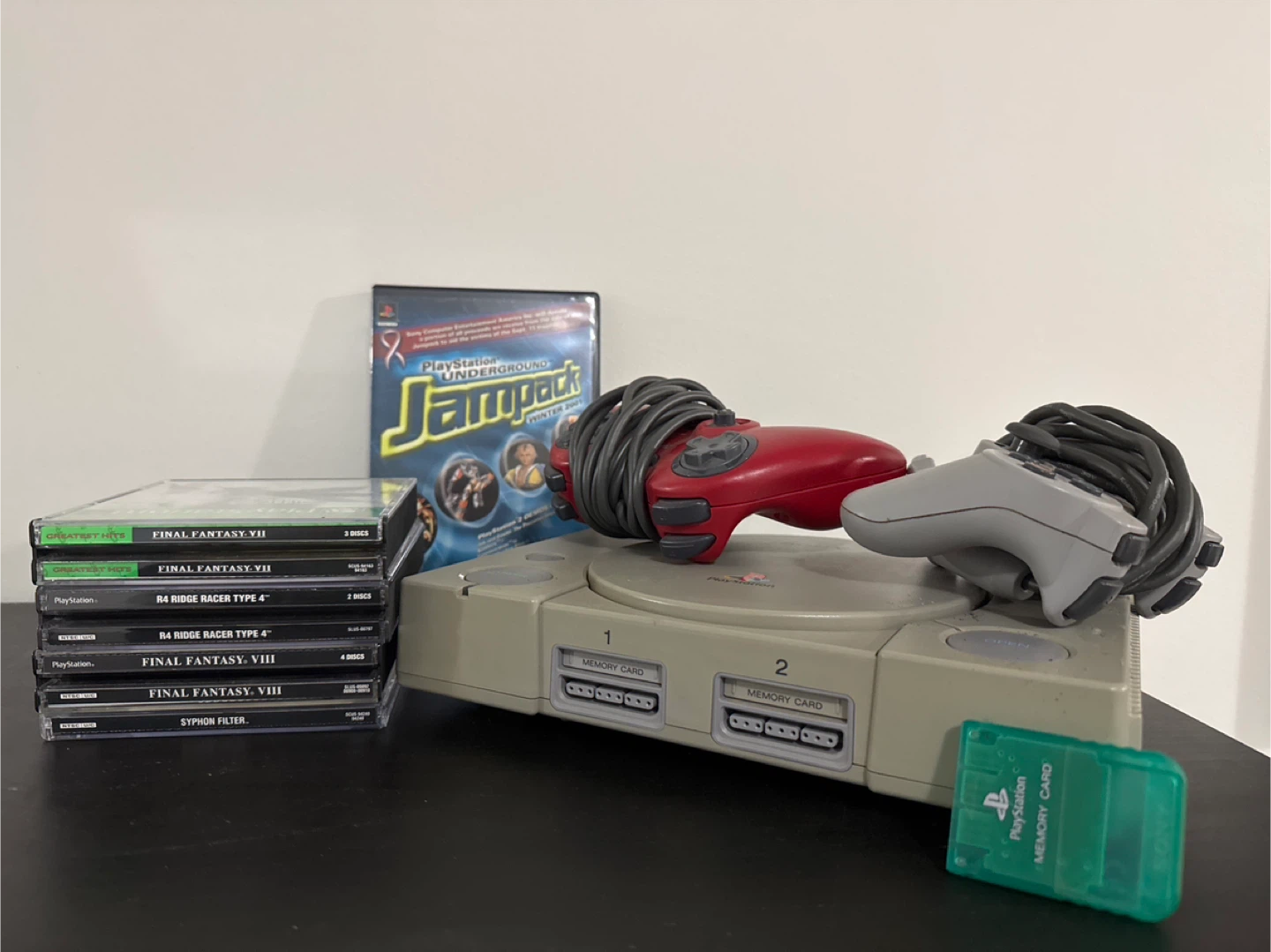 PlayStation 1 Console Bundle with Games and Controllers