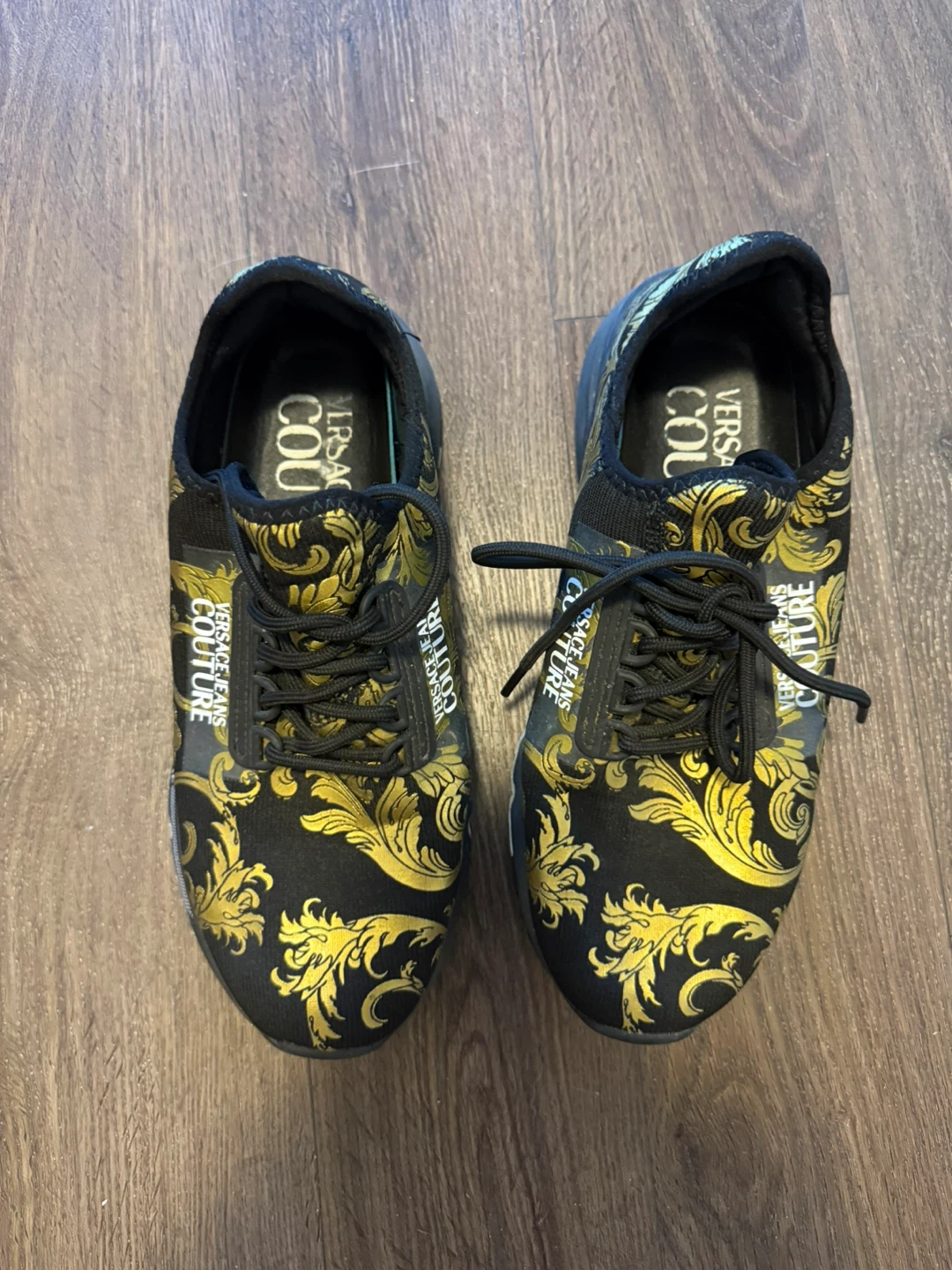 Versace Jeans Couture Black & Gold sneakers - photo 3
