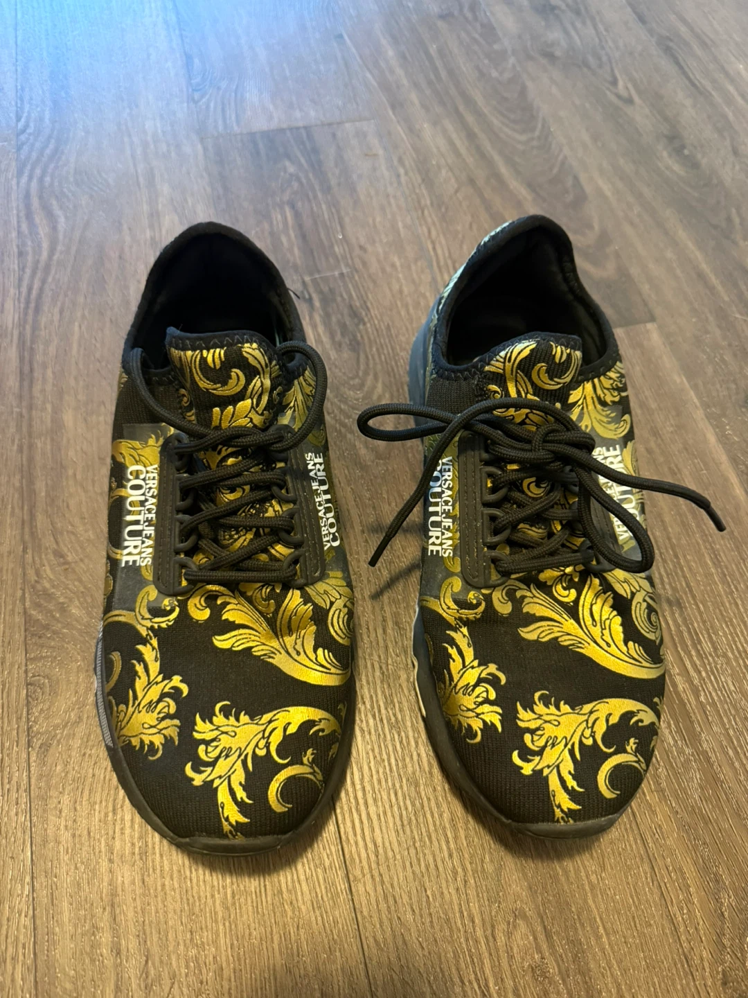 Versace Jeans Couture Black & Gold sneakers