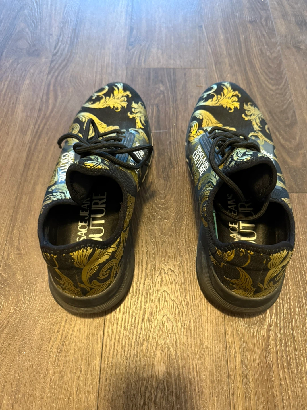 Versace Jeans Couture Black & Gold sneakers - photo 4